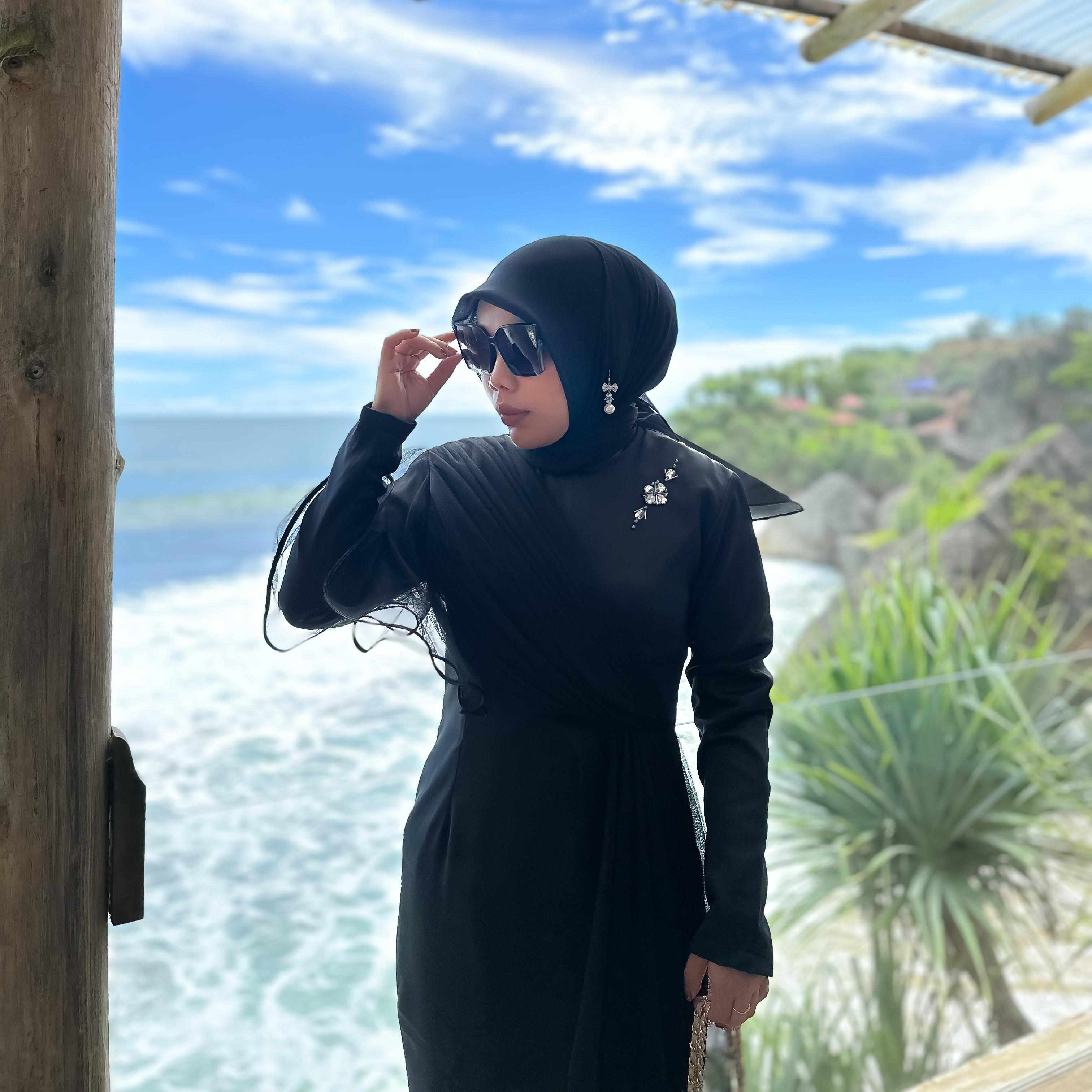 Fazza Dress Kondangan Simpel Rashinta X Dwiwarna