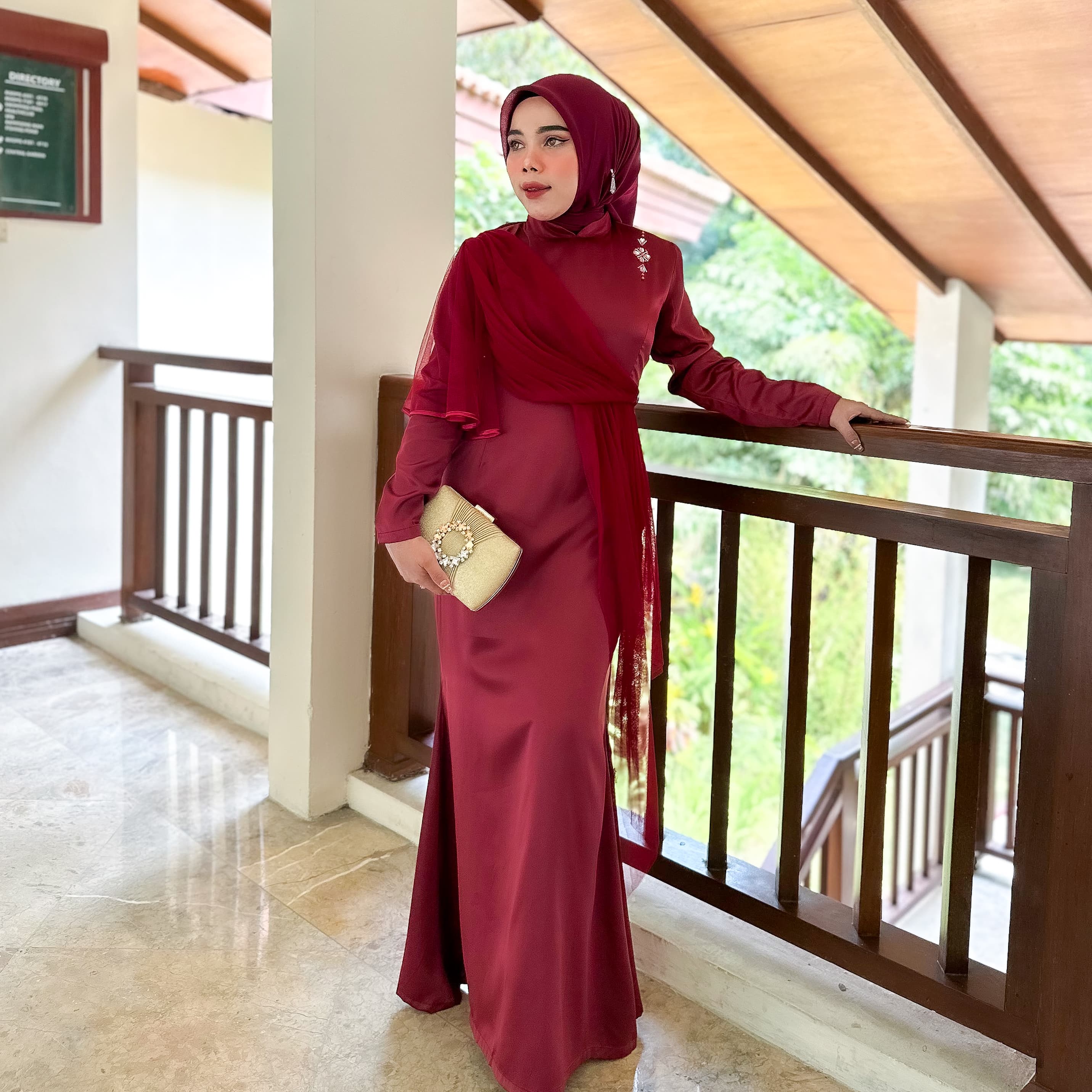 Fazza Dress Kondangan Simpel Rashinta X Dwiwarna