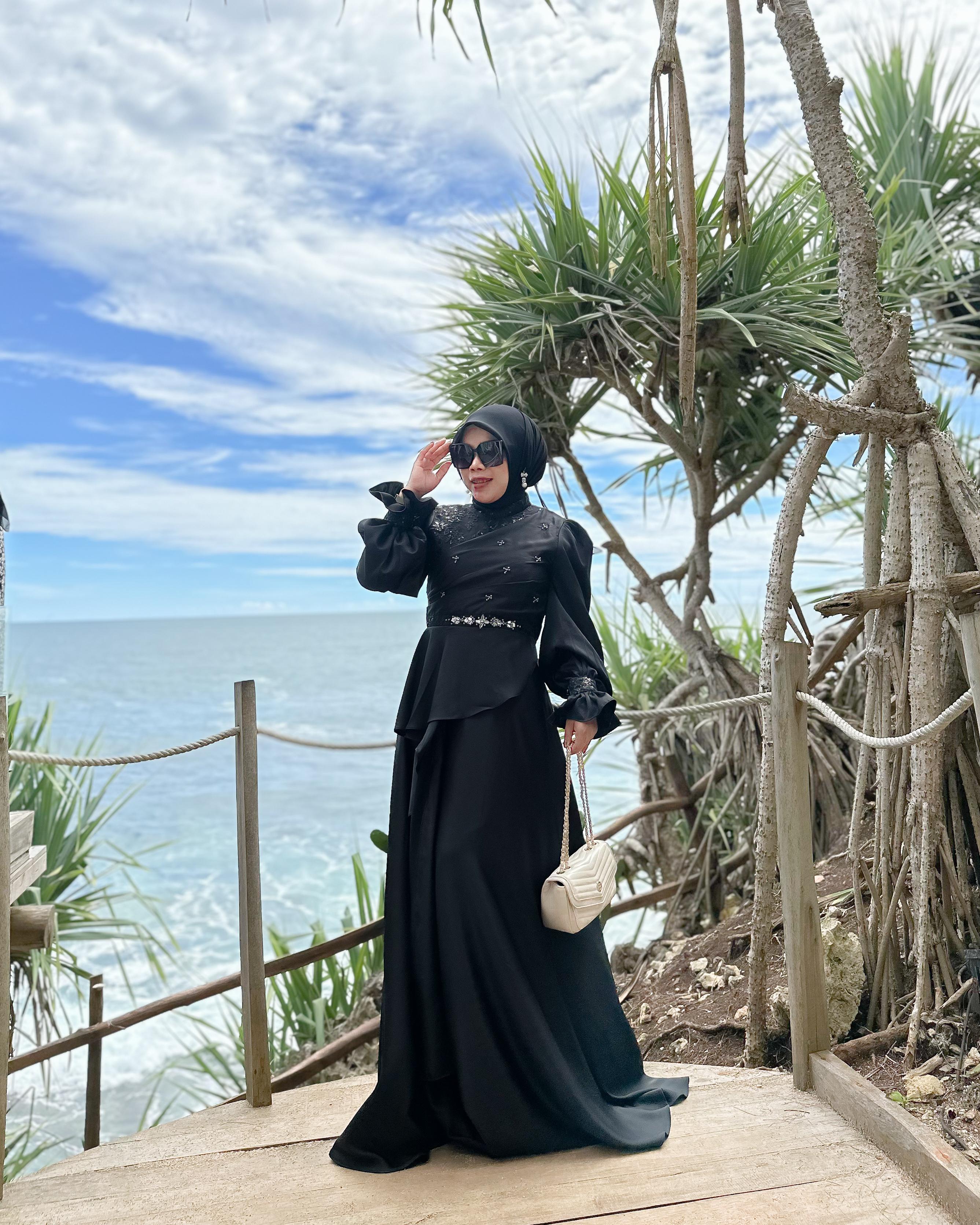 Deska Dress Kondangan by Dwiwarna | Dress Lebaran |  Dress Ekslusif