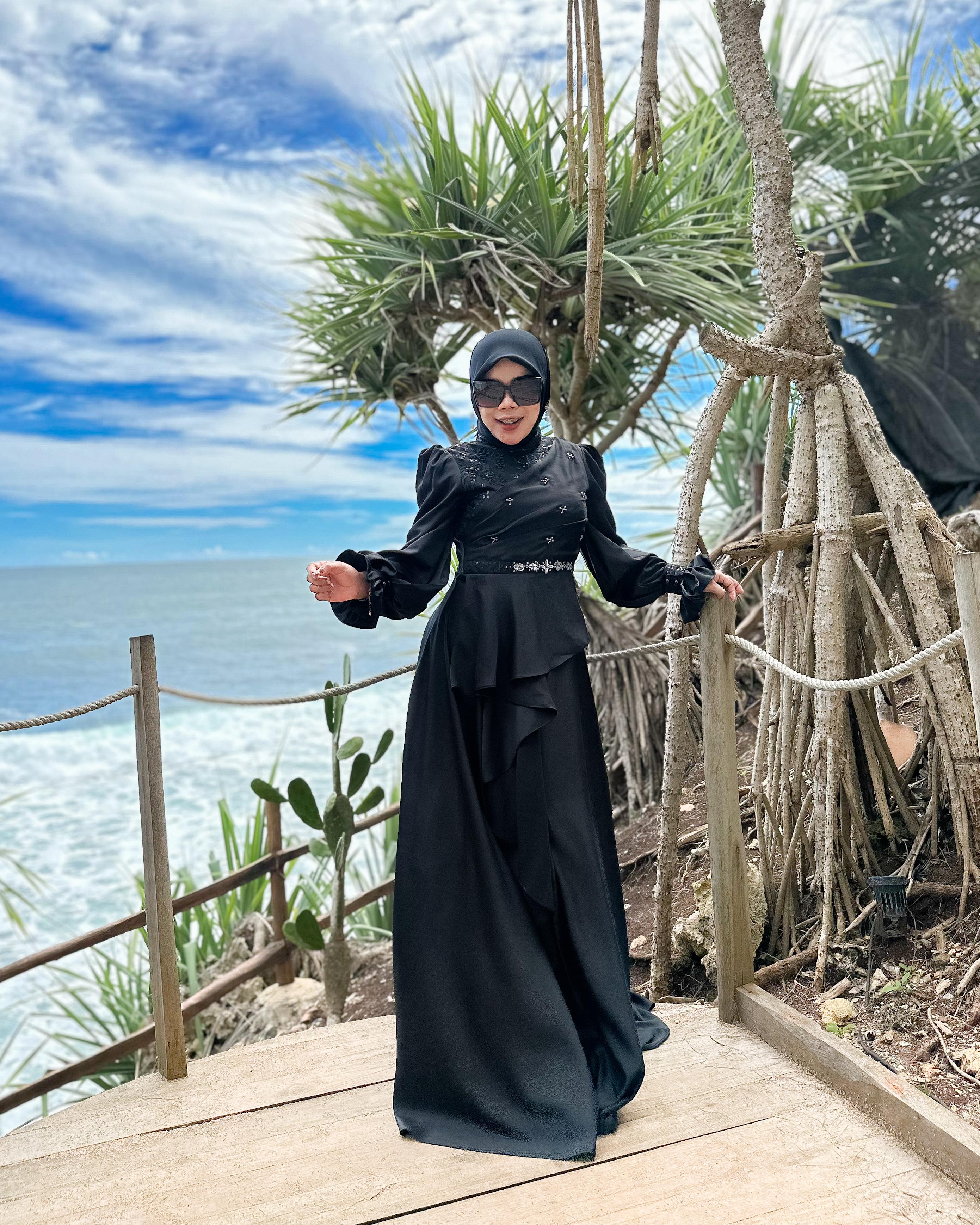 Deska Dress Kondangan by Dwiwarna | Dress Lebaran |  Dress Ekslusif