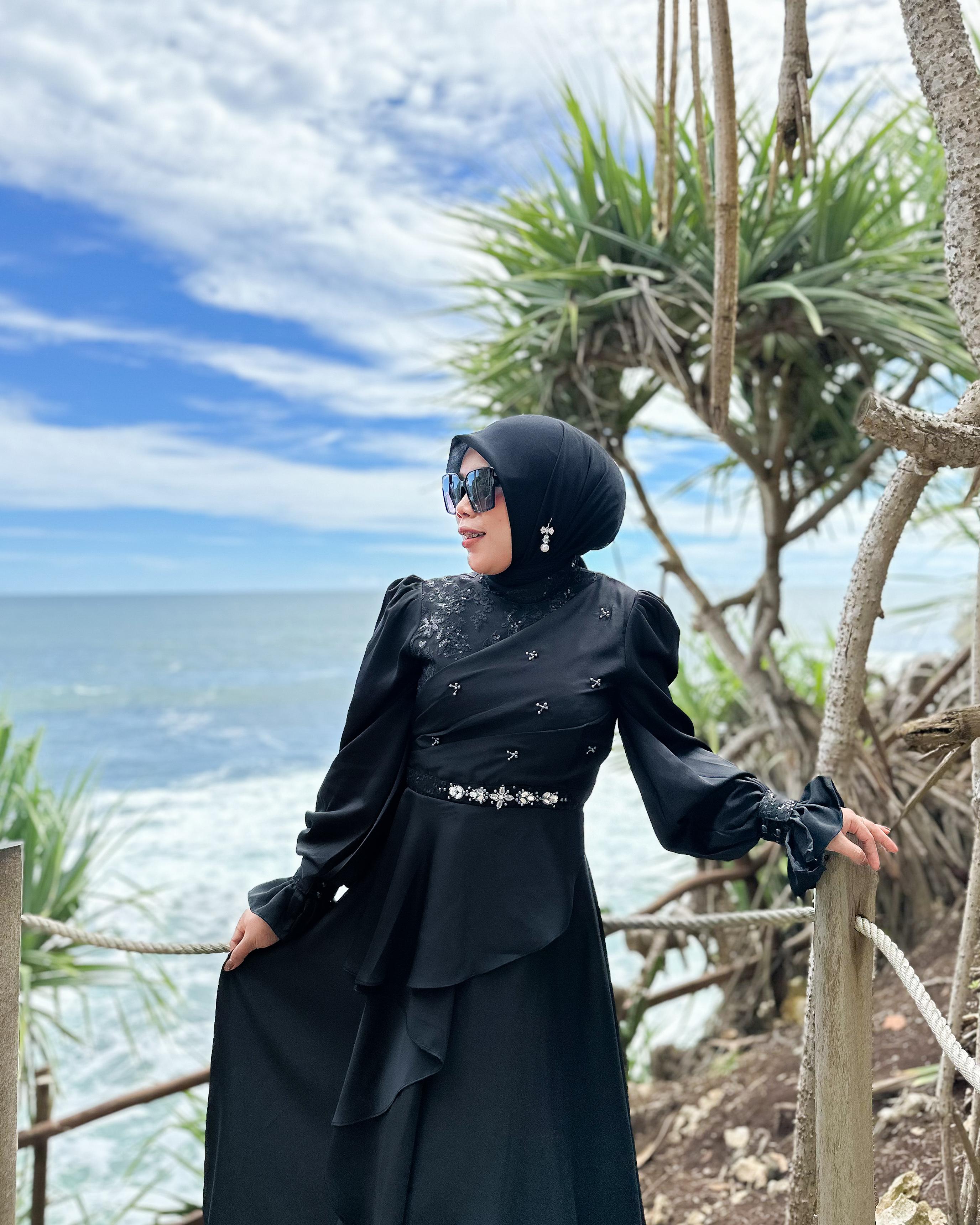 Deska Dress Kondangan by Dwiwarna | Dress Lebaran |  Dress Ekslusif
