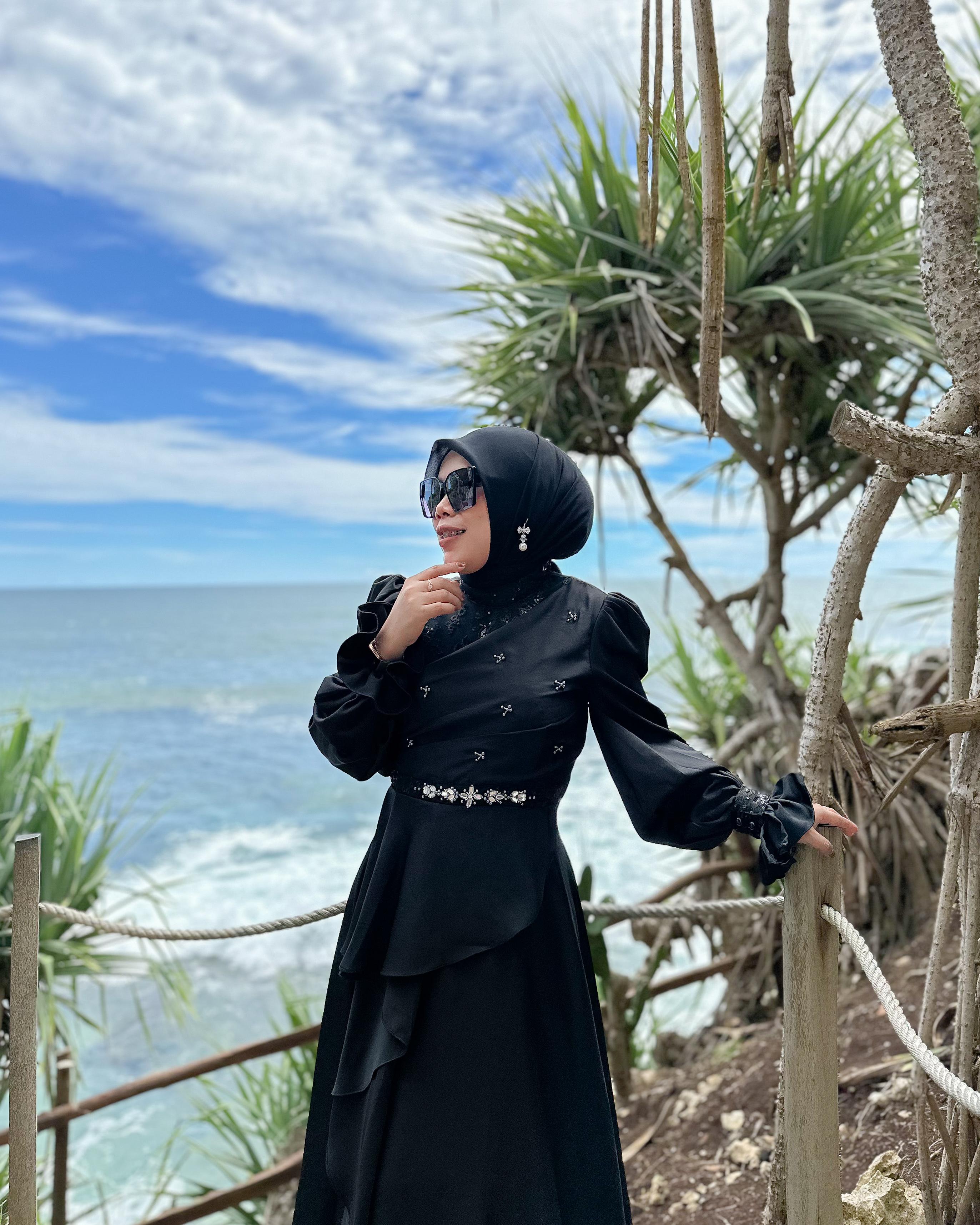 Deska Dress Kondangan by Dwiwarna | Dress Lebaran |  Dress Ekslusif