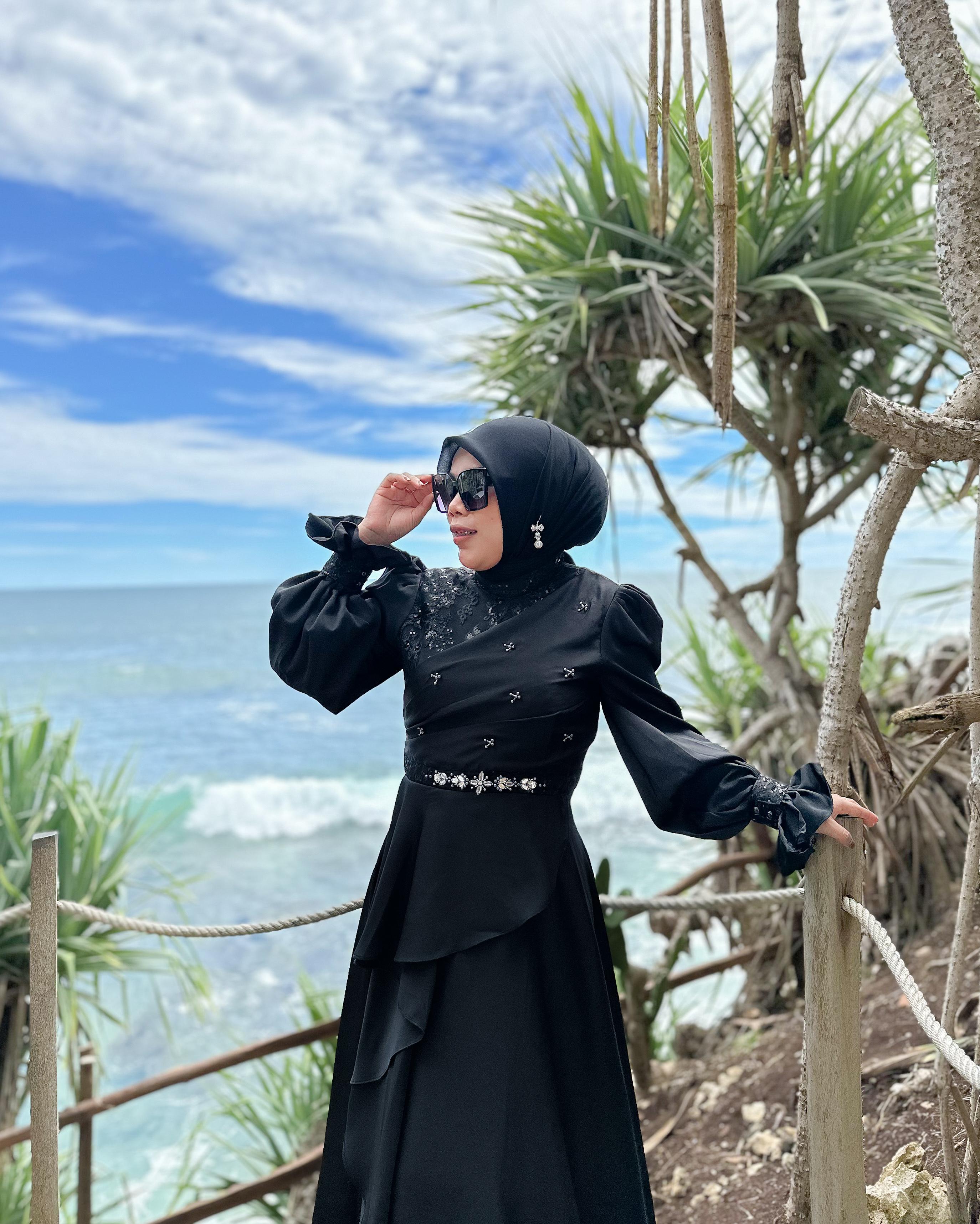Deska Dress Kondangan by Dwiwarna | Dress Lebaran |  Dress Ekslusif