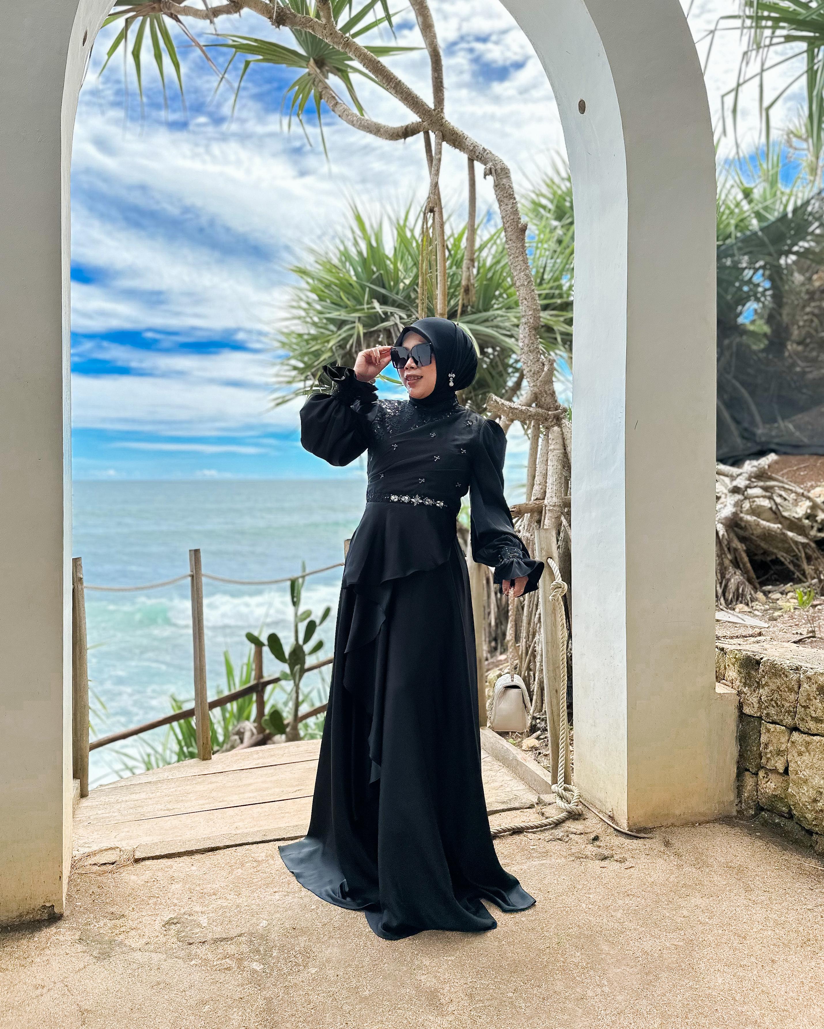 Deska Dress Kondangan by Dwiwarna | Dress Lebaran |  Dress Ekslusif