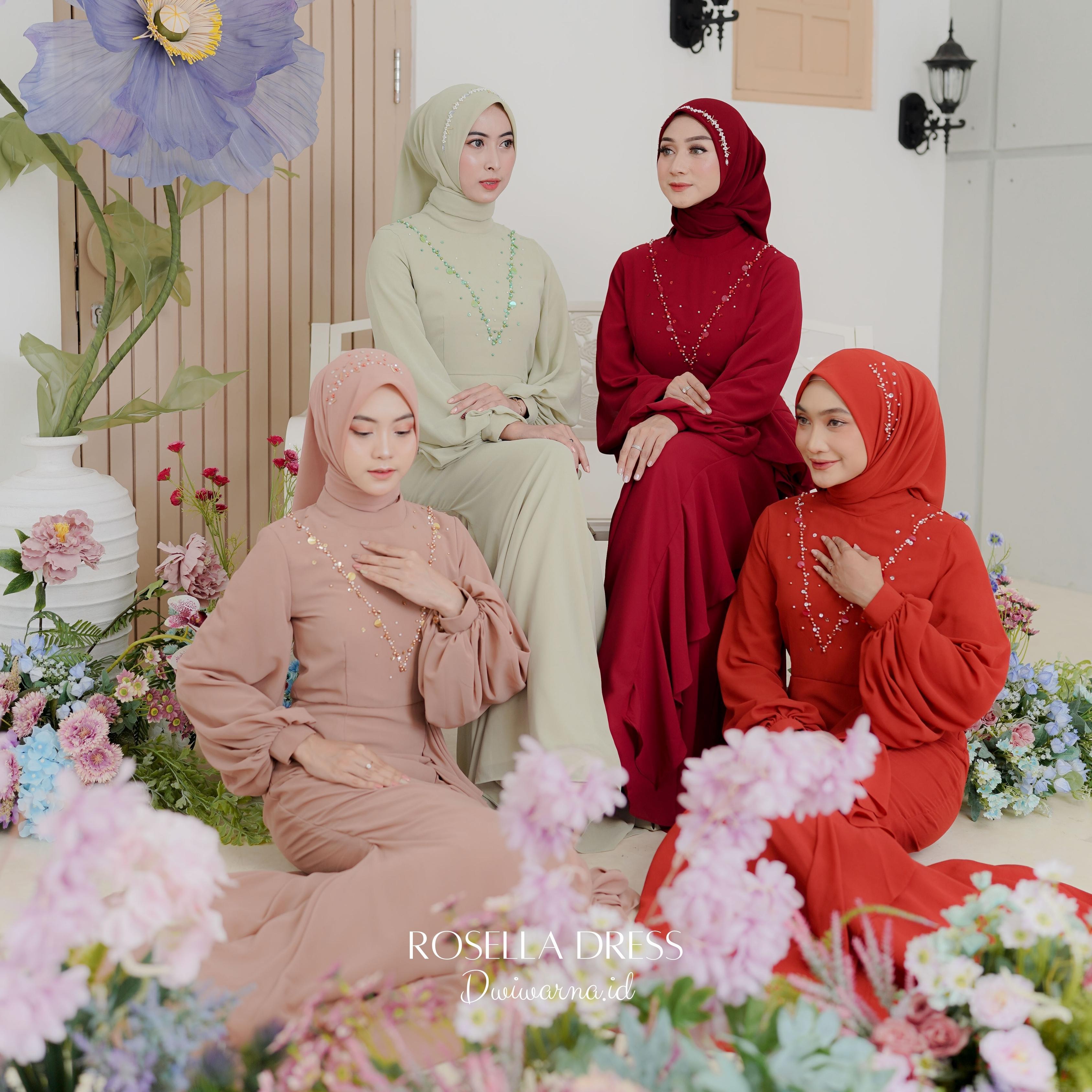 Rosella Dress By @dwiwarna.id