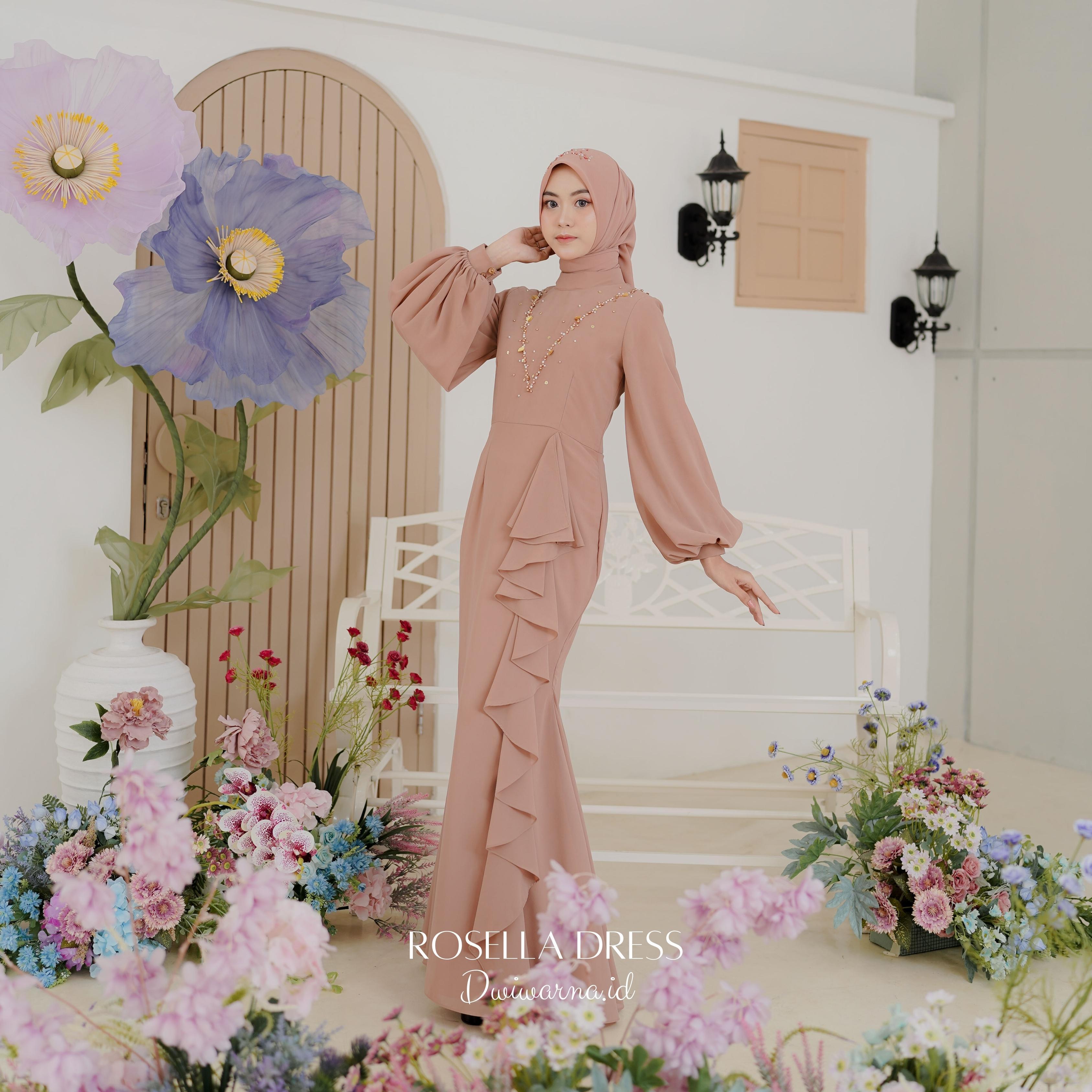 Rosella Dress By @dwiwarna.id