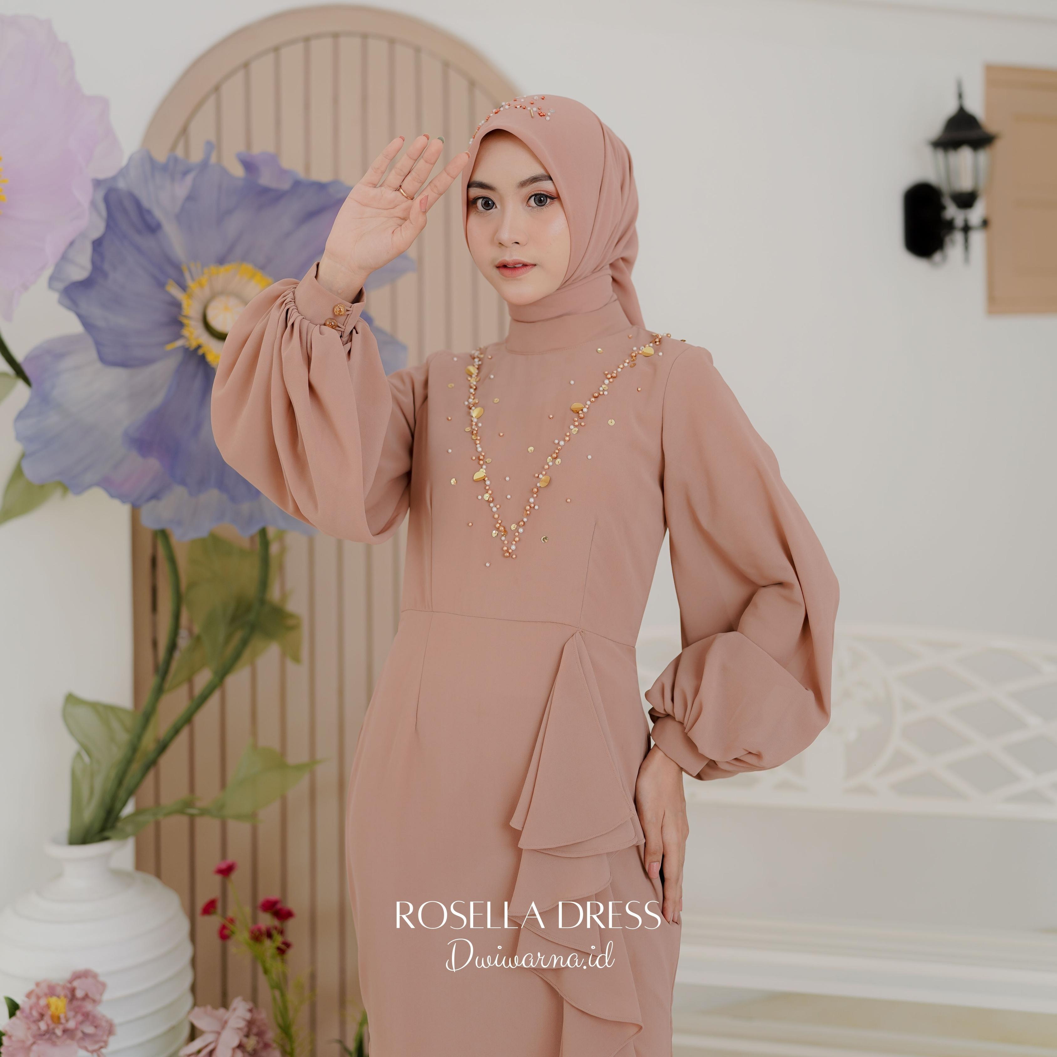 Rosella Dress By @dwiwarna.id