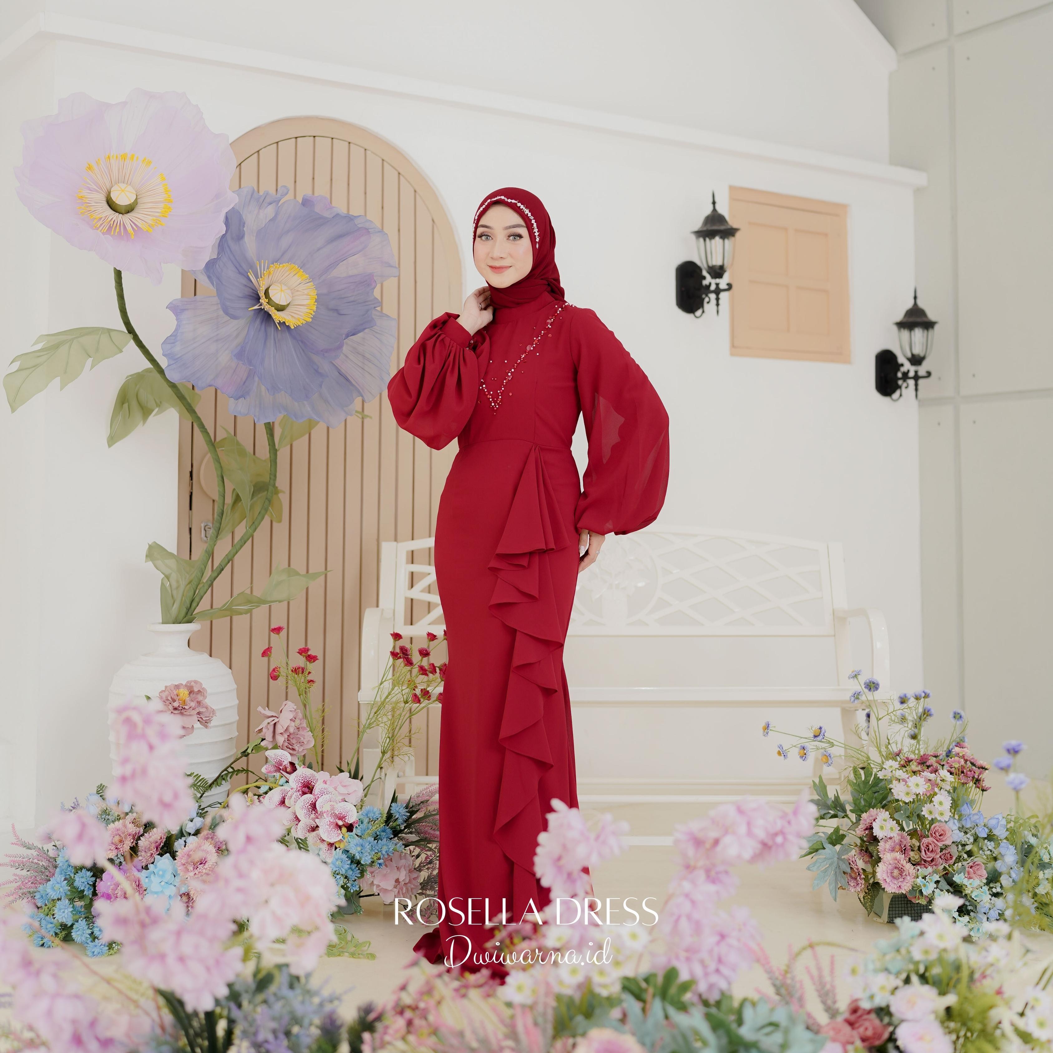Rosella Dress By @dwiwarna.id
