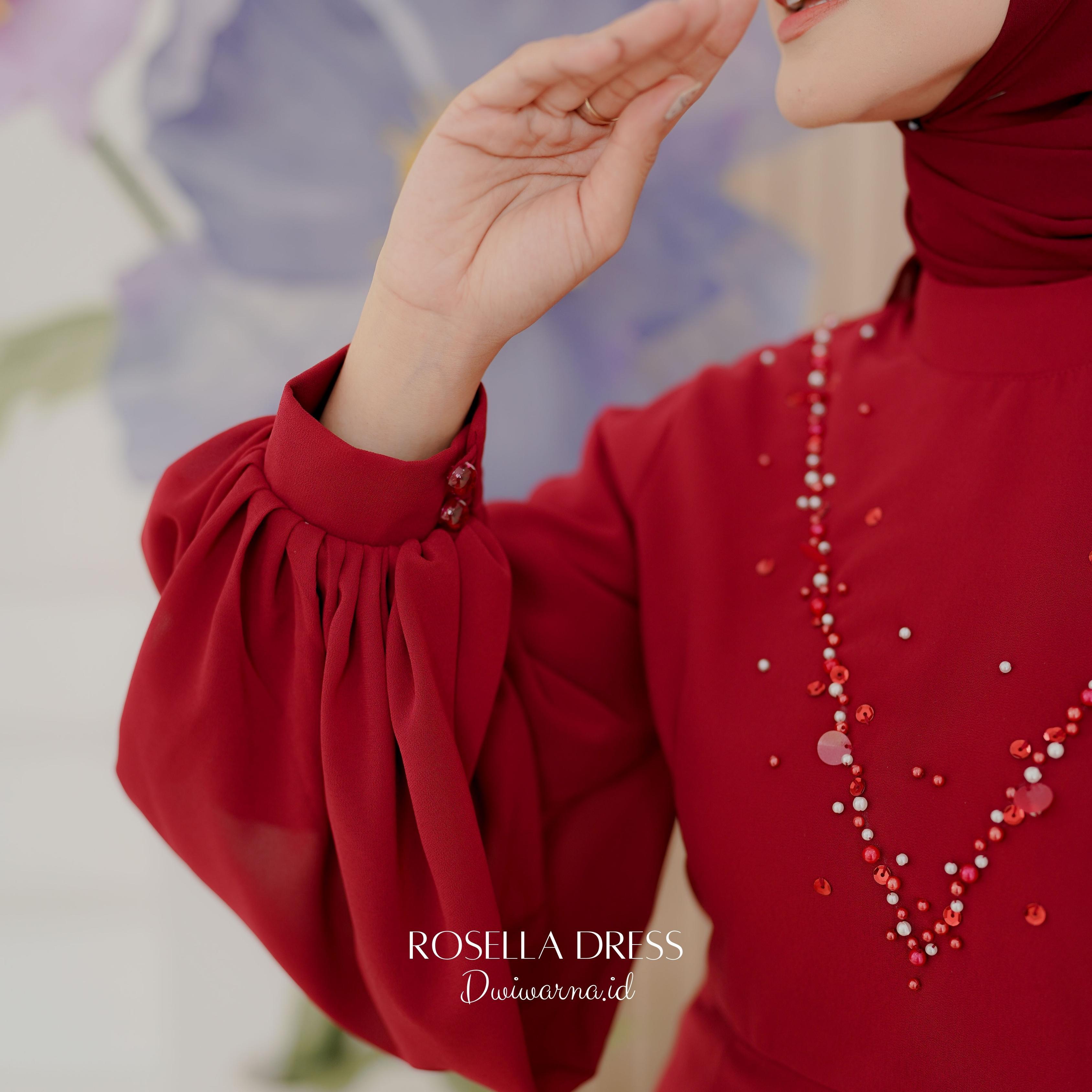 Rosella Dress By @dwiwarna.id