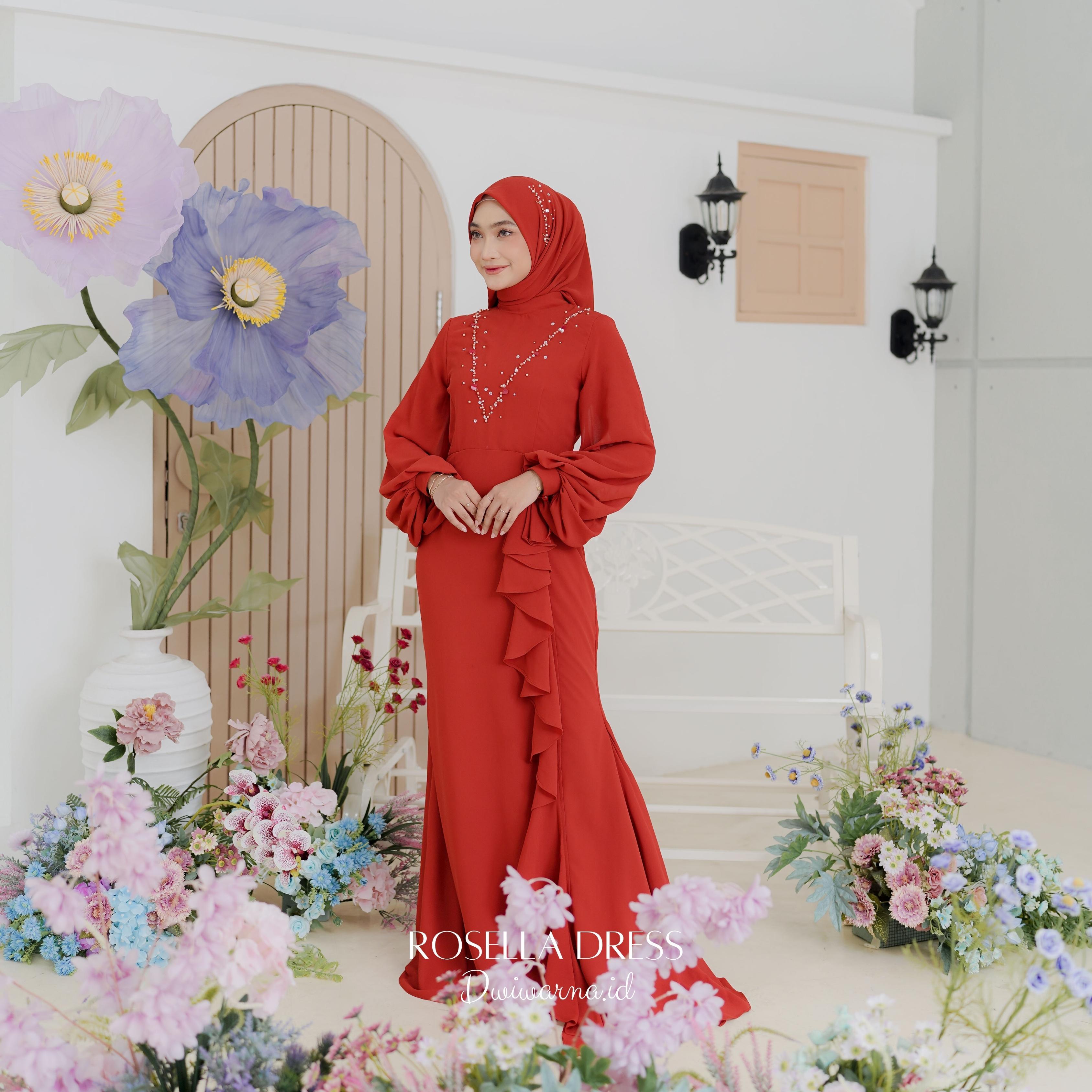 Rosella Dress By @dwiwarna.id