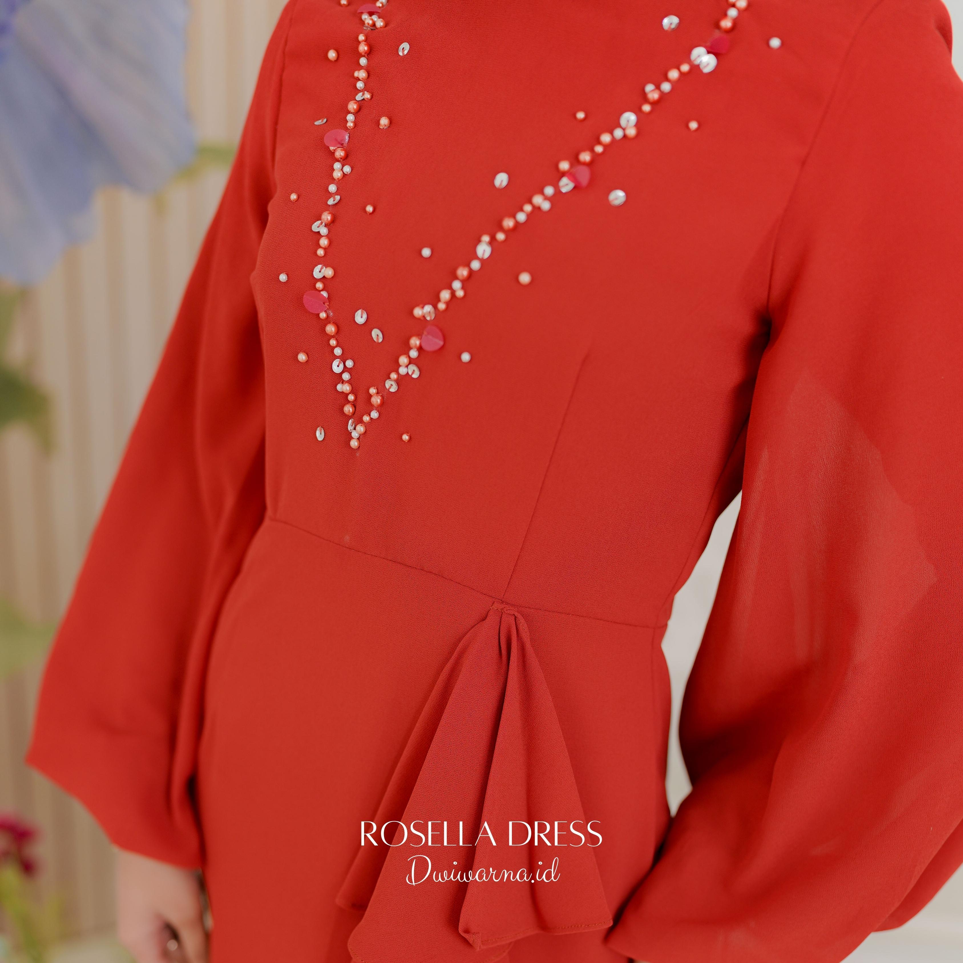 Rosella Dress By @dwiwarna.id