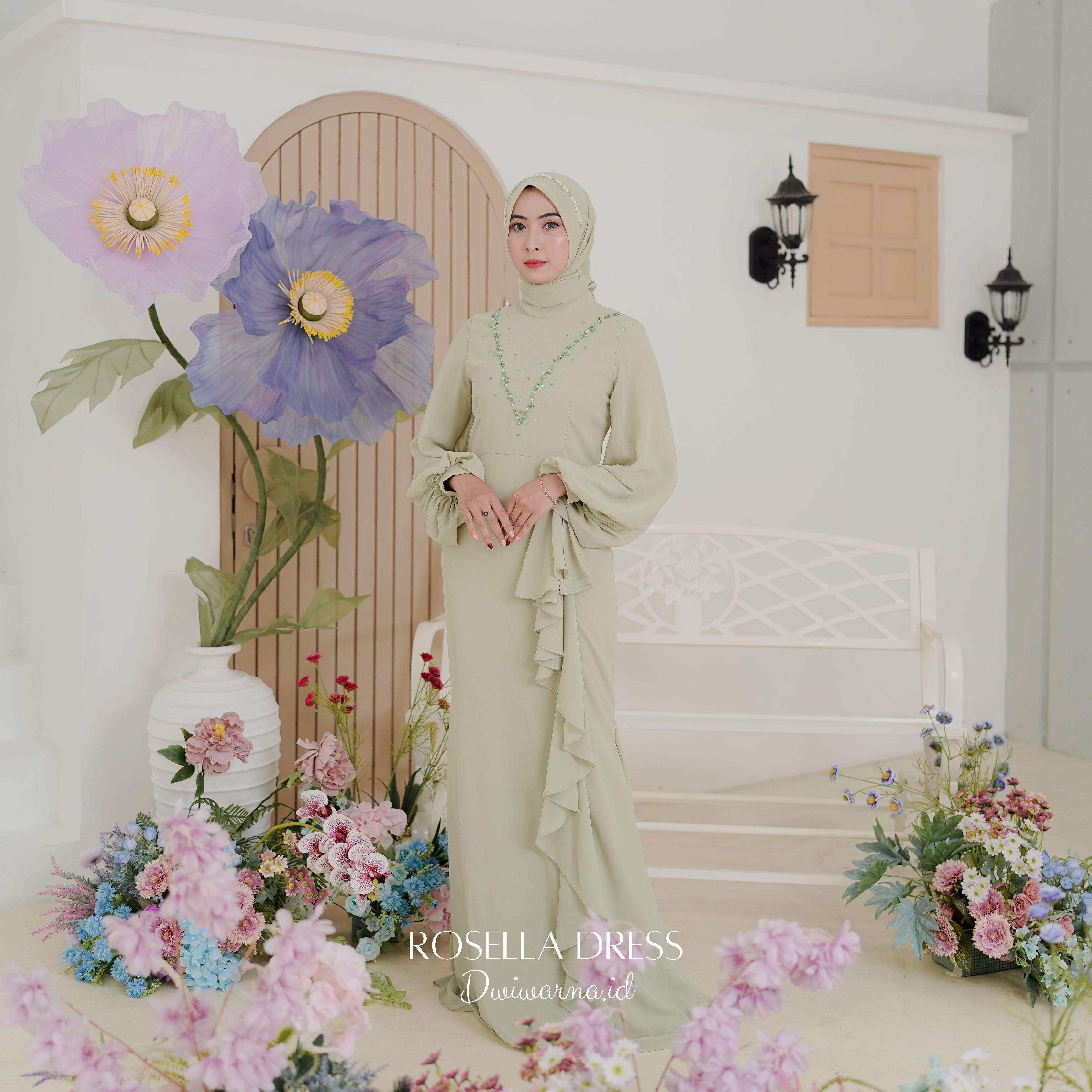 Rosella Dress By @dwiwarna.id
