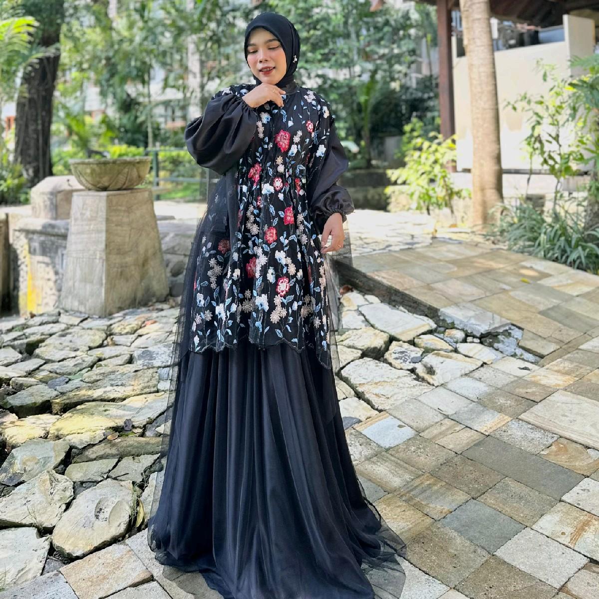 Pramesti Dress Kondangan Ekslusif by Dwiwarna