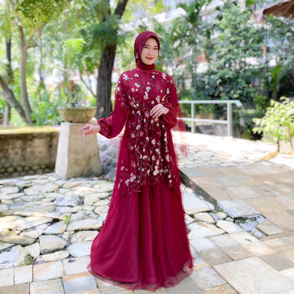 Pramesti Dress Kondangan Ekslusif by Dwiwarna