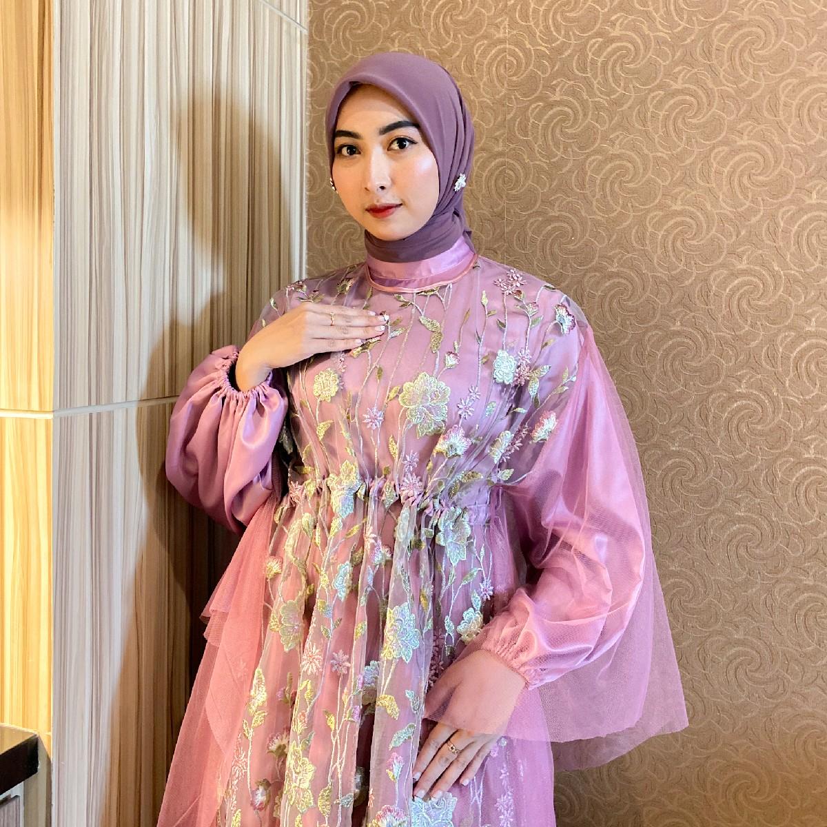 Pramesti Dress Kondangan Ekslusif by Dwiwarna