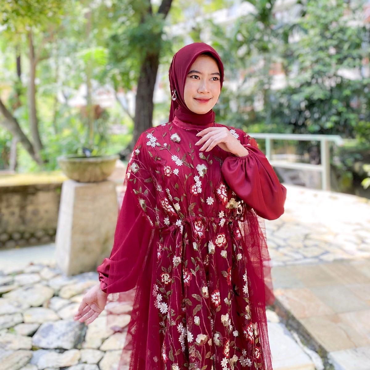 Pramesti Dress Kondangan Ekslusif by Dwiwarna