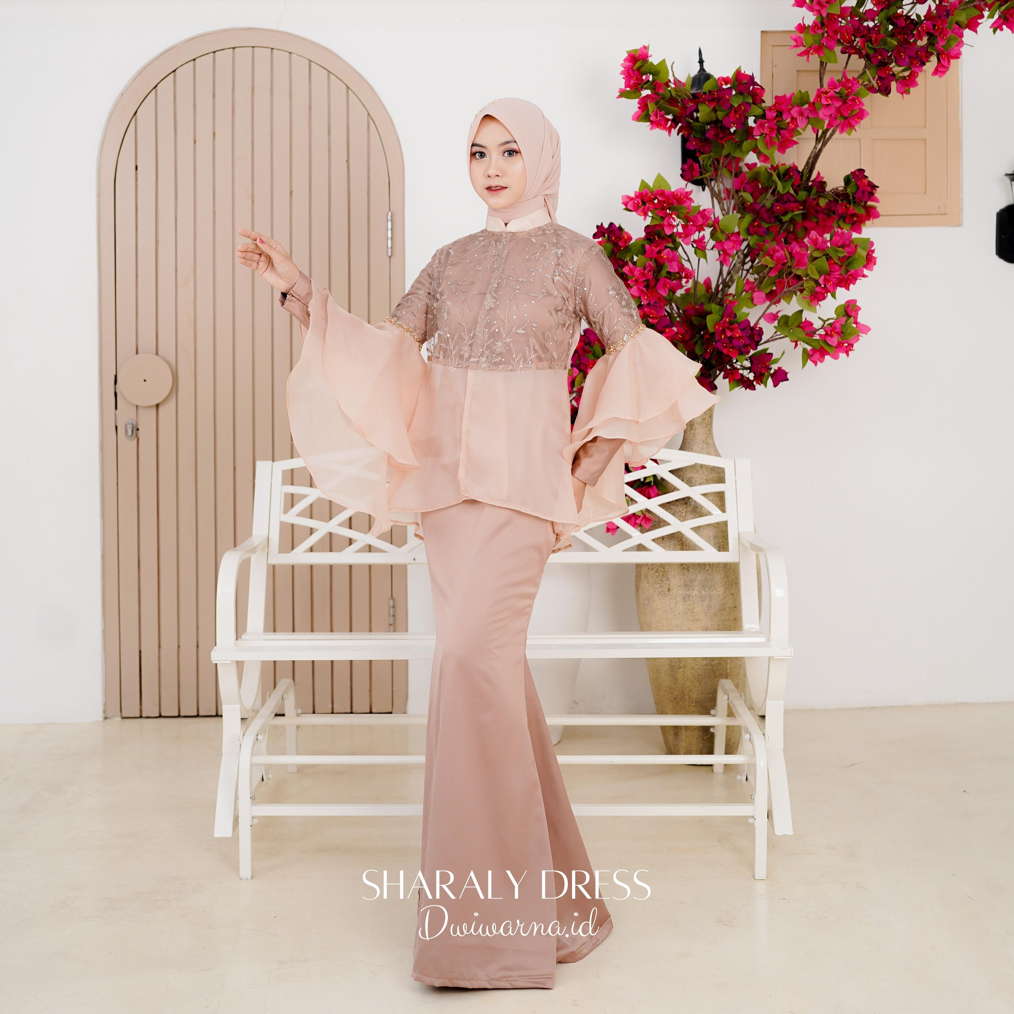 Sharaly Dress Kondangan By Dwiwarna