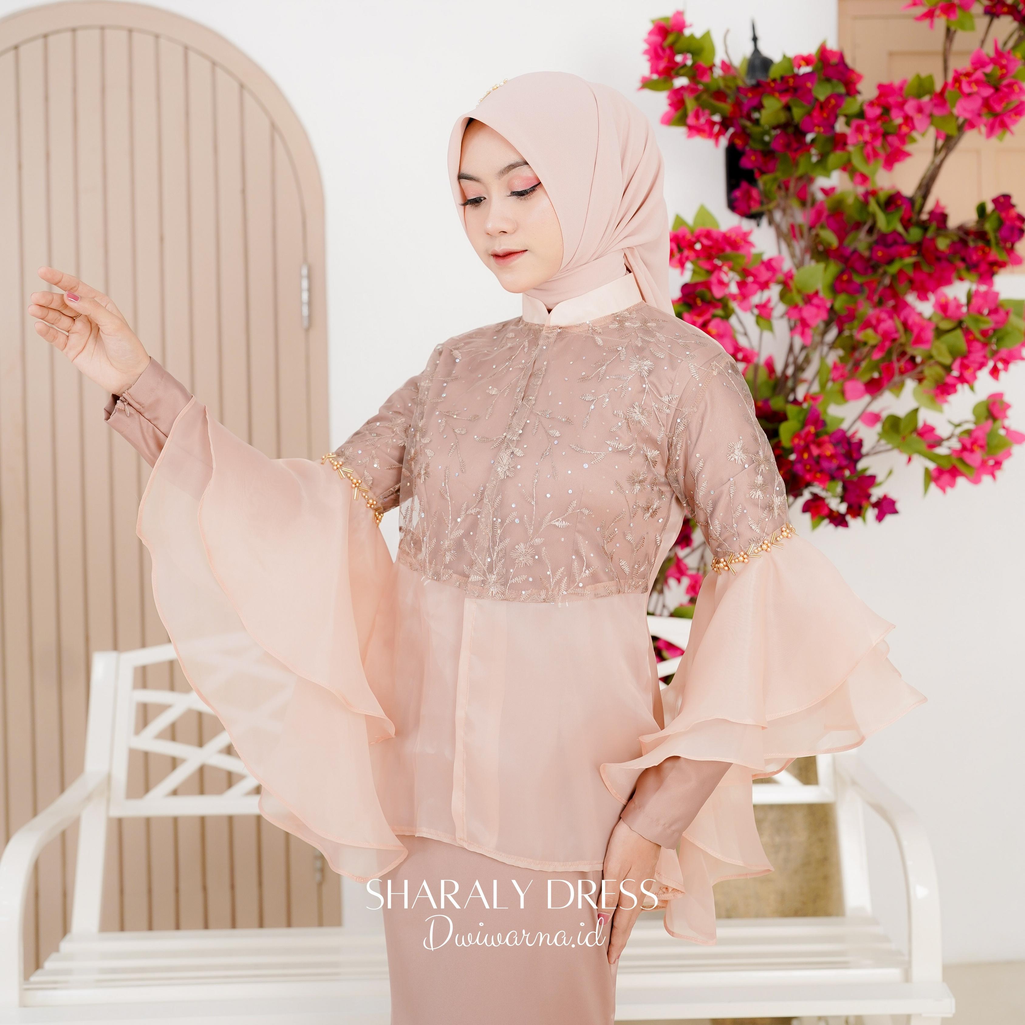 Sharaly Dress Kondangan By Dwiwarna