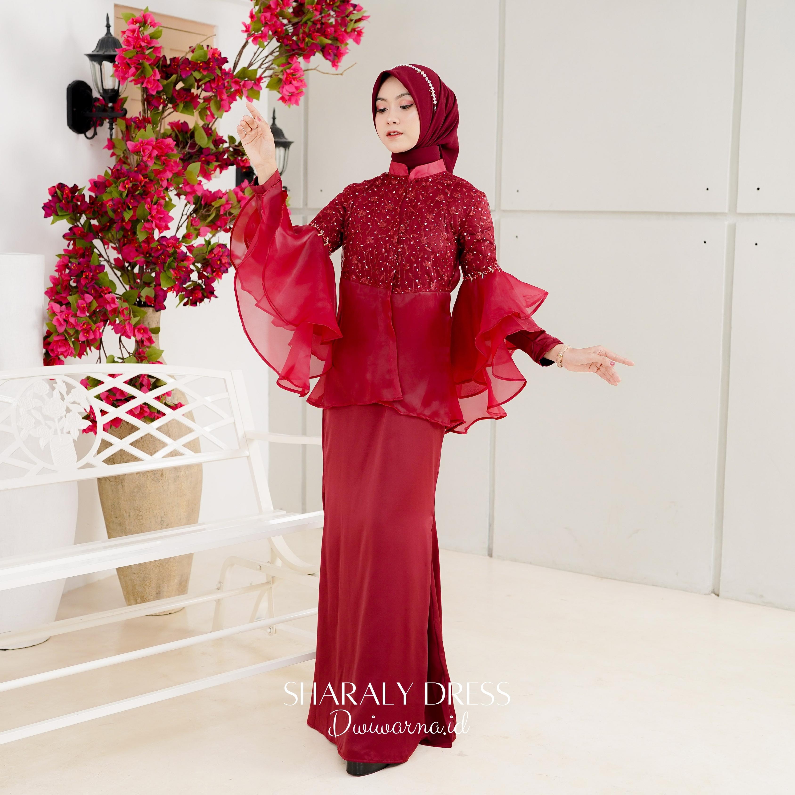 Sharaly Dress Kondangan By Dwiwarna