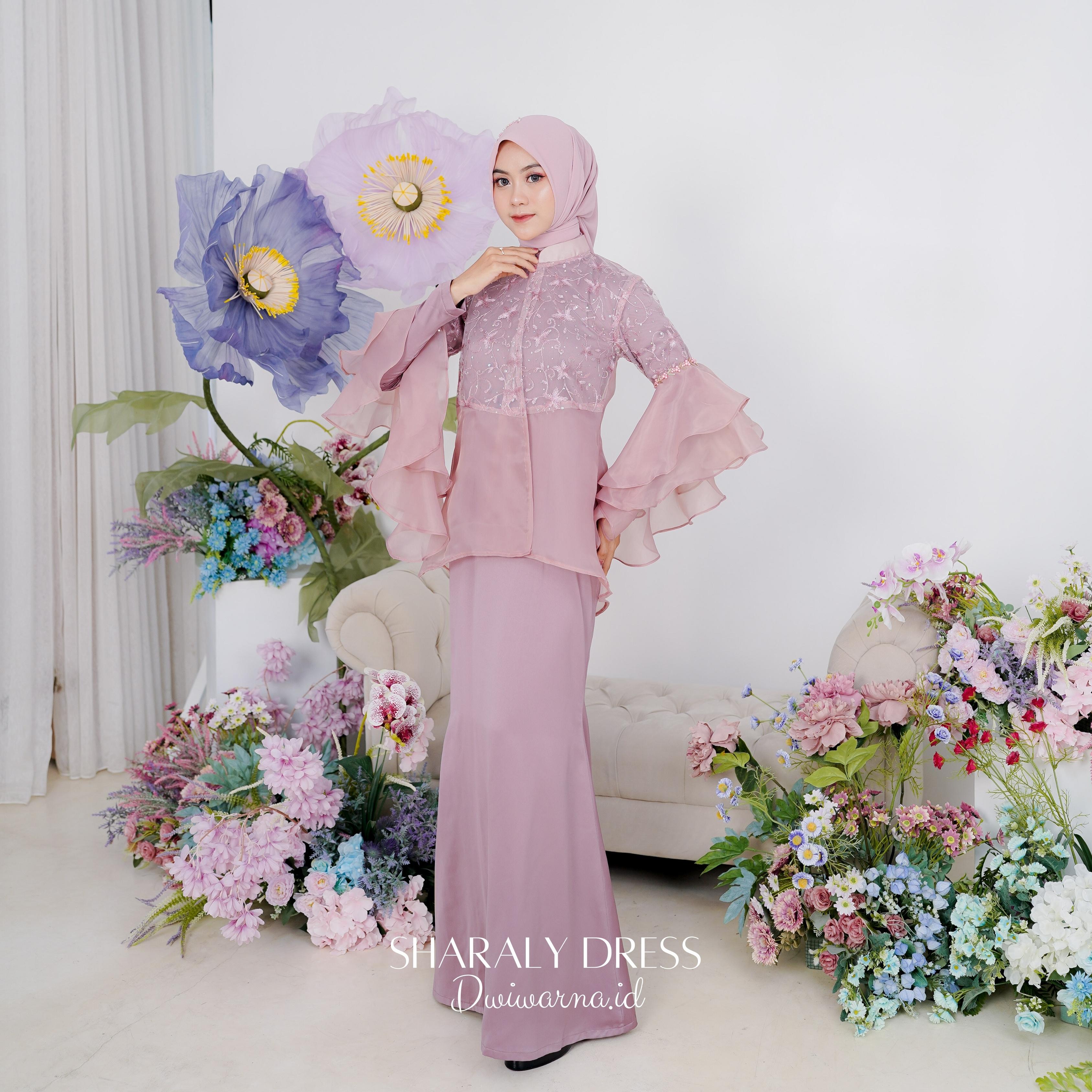Sharaly Dress Kondangan By Dwiwarna
