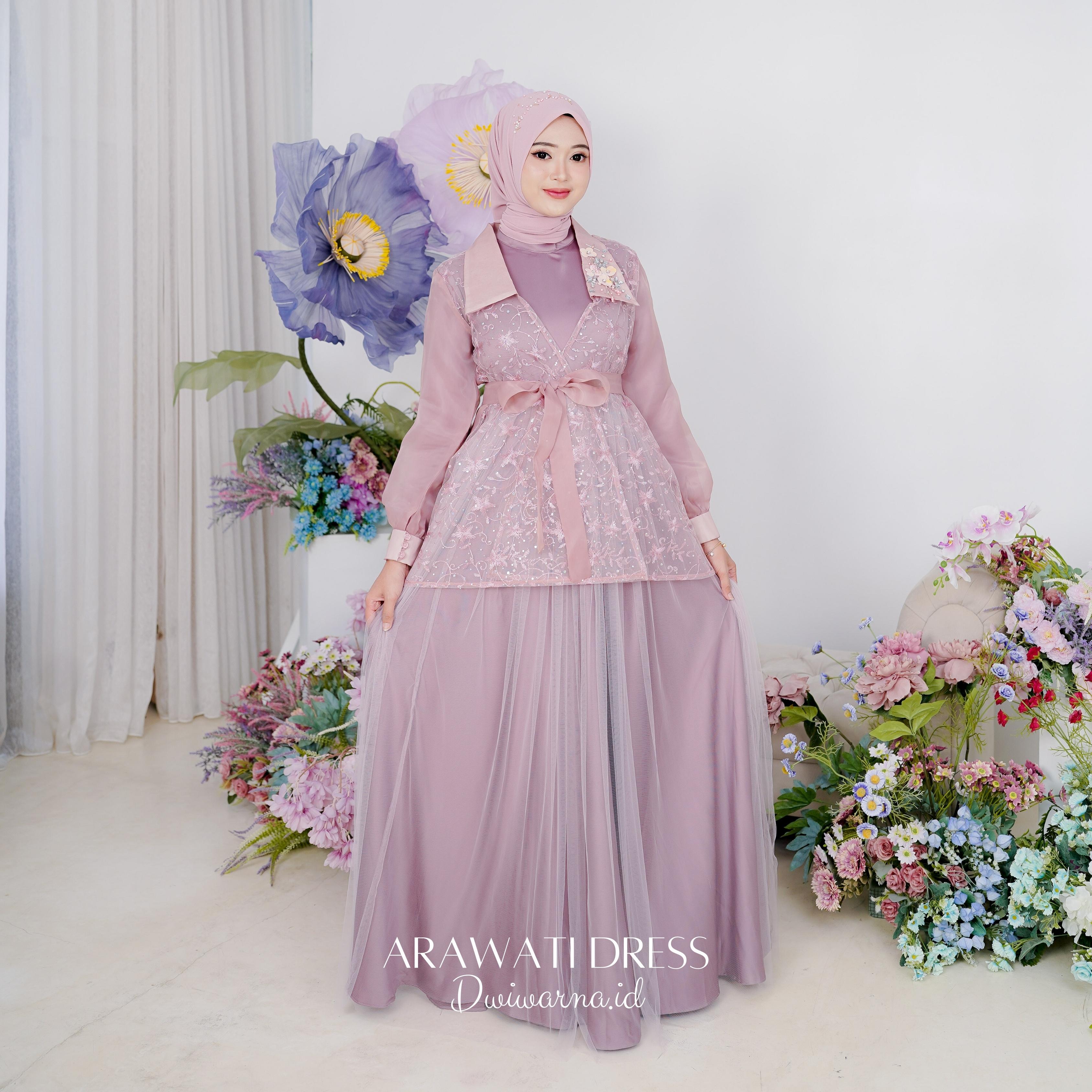 Arawati  Dress Kondangan By Dwiwarna