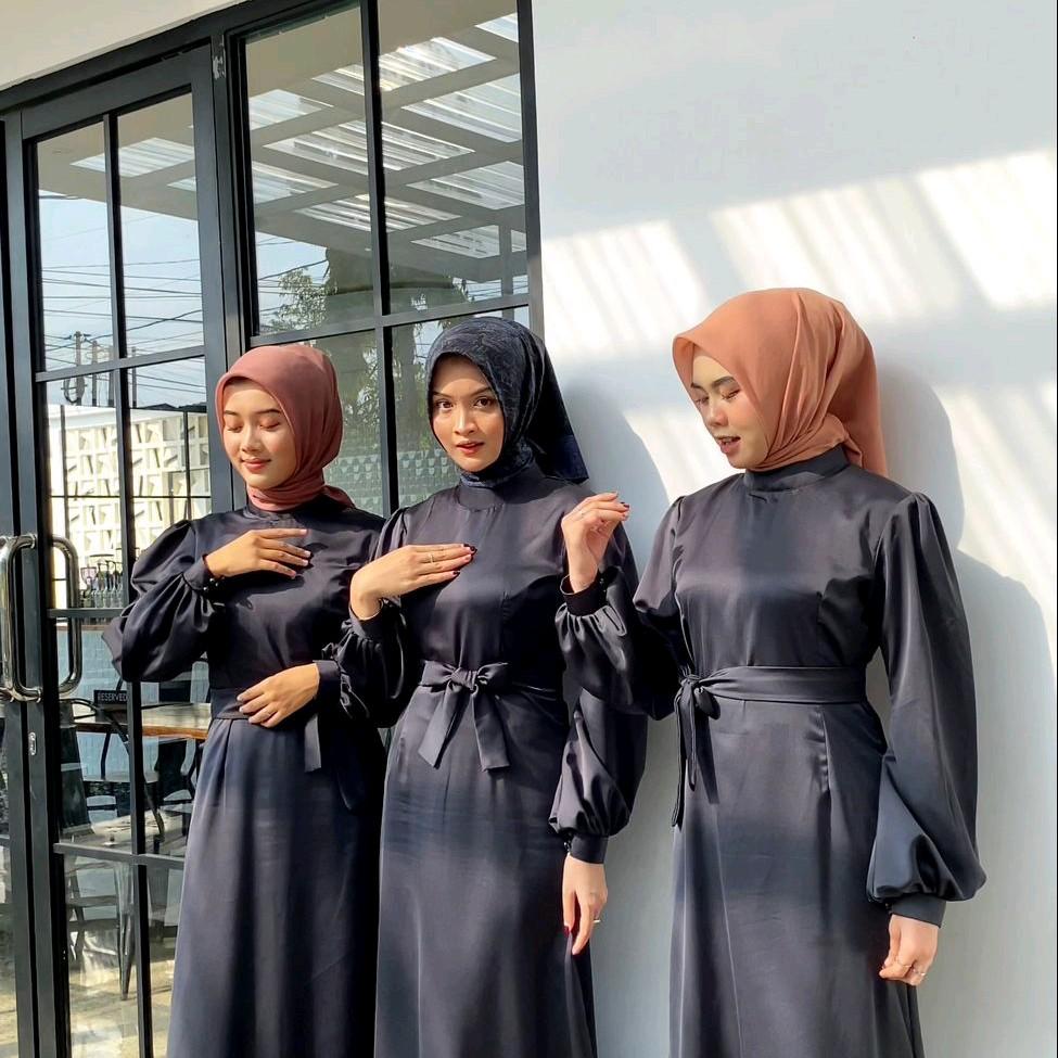 Milli Dress Kondangan Terbaru Big Size LD 120 Formal Muslim