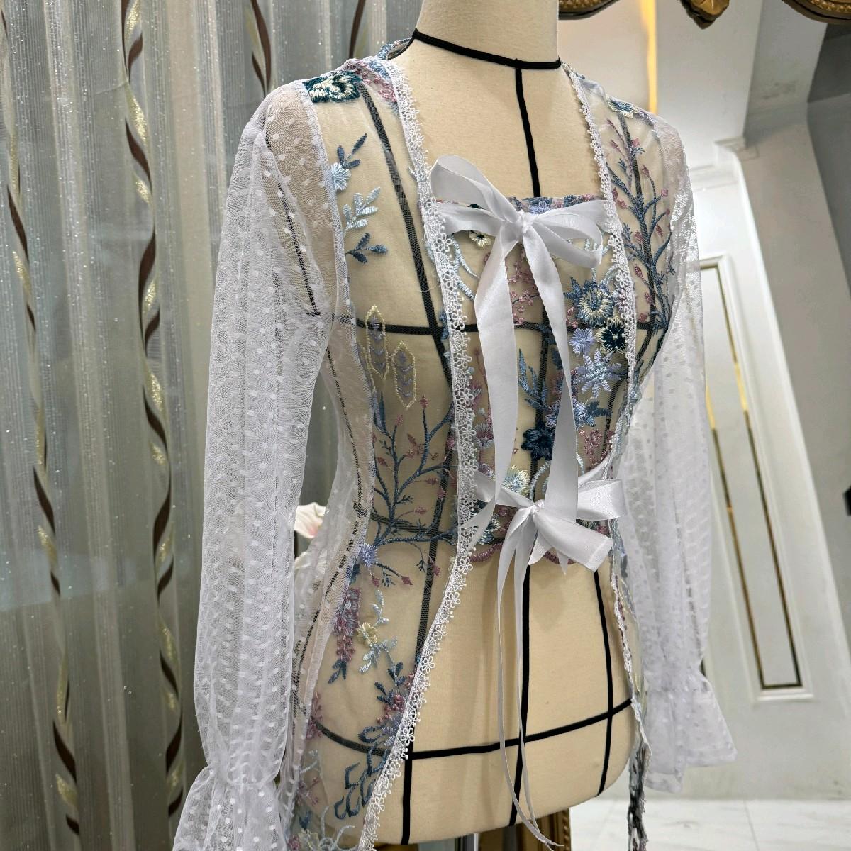 Ressa Outer / Vest Brukat by Dwiwarna