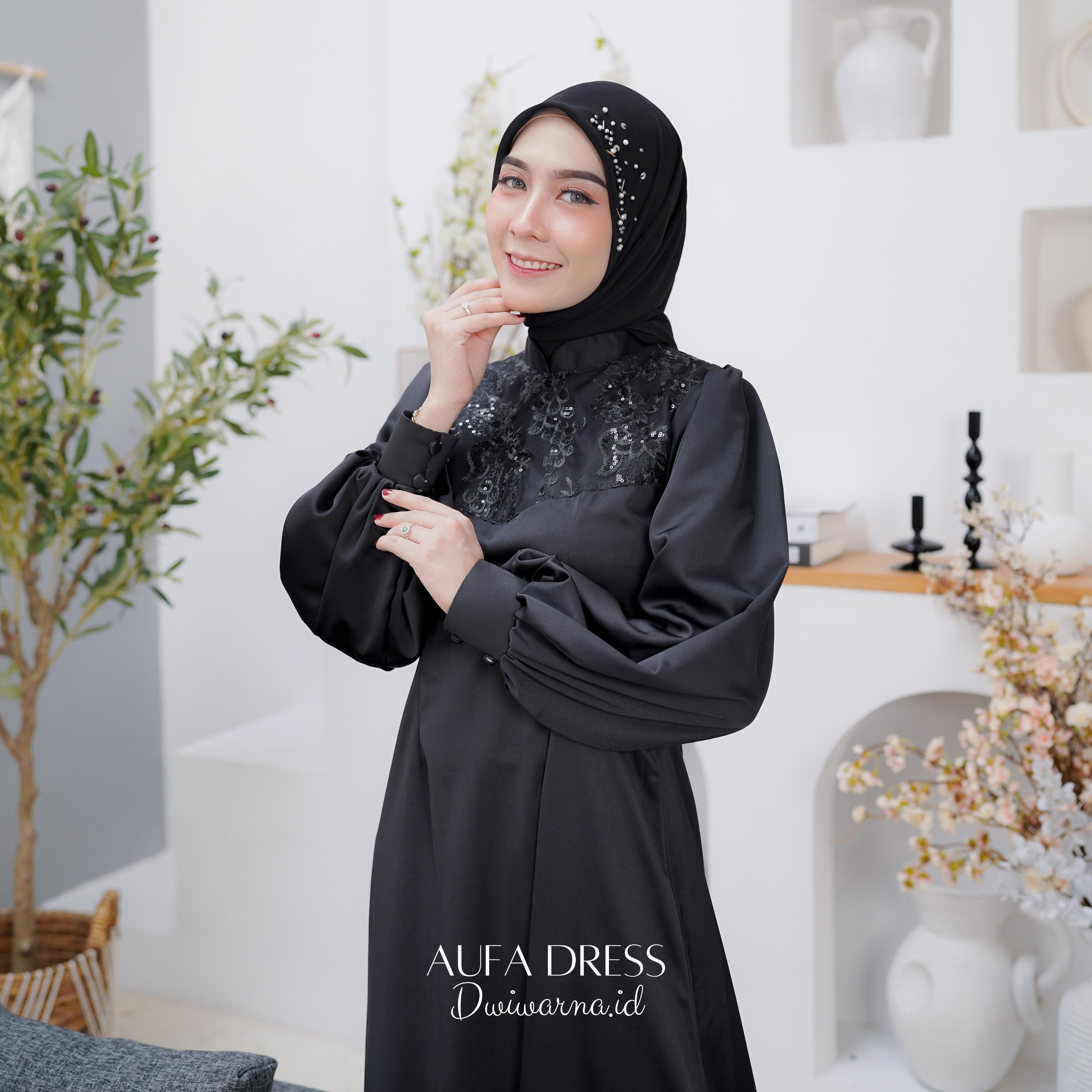 Aufa Dress Kondangan terbaru by Dwiwarna