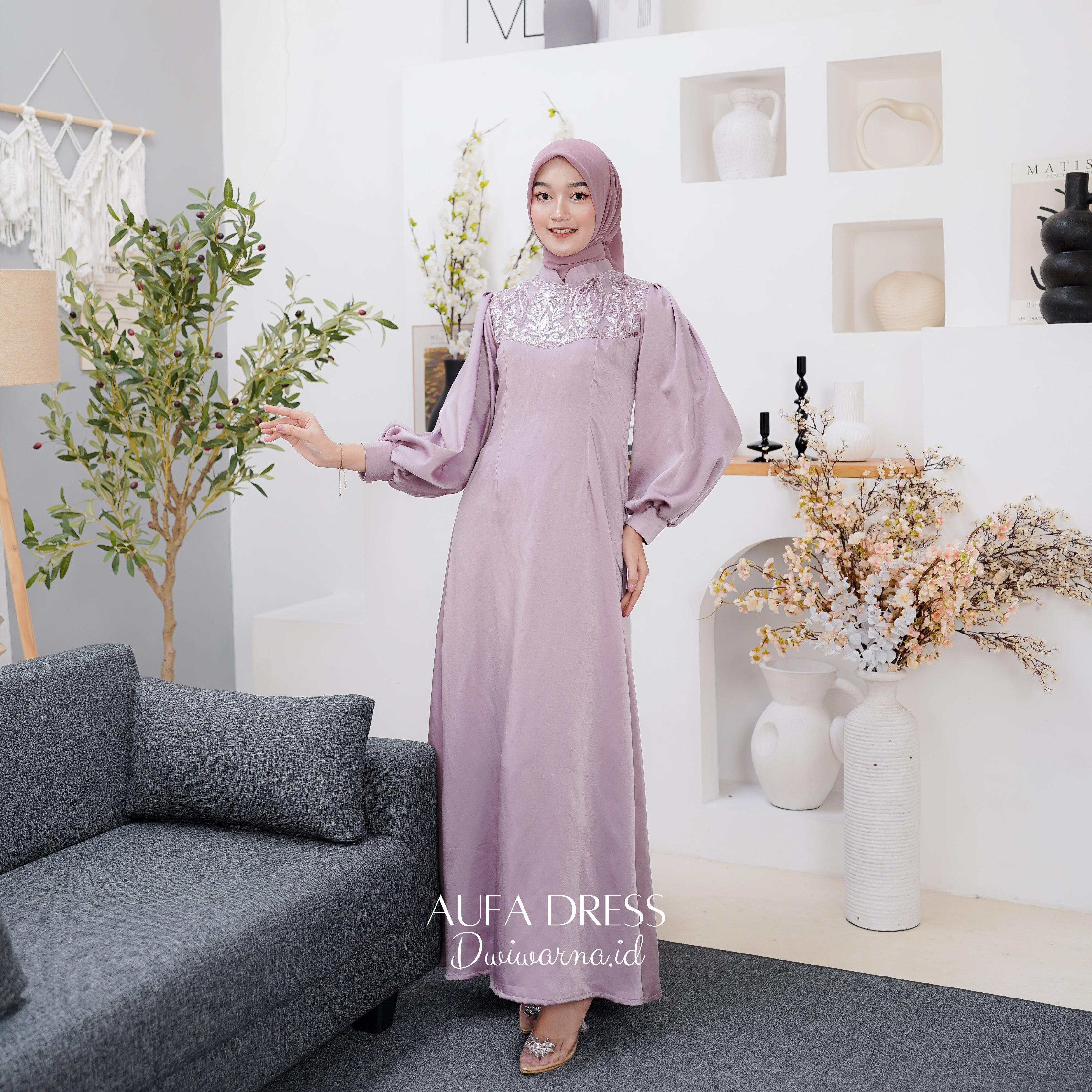 Aufa Dress Kondangan terbaru by Dwiwarna