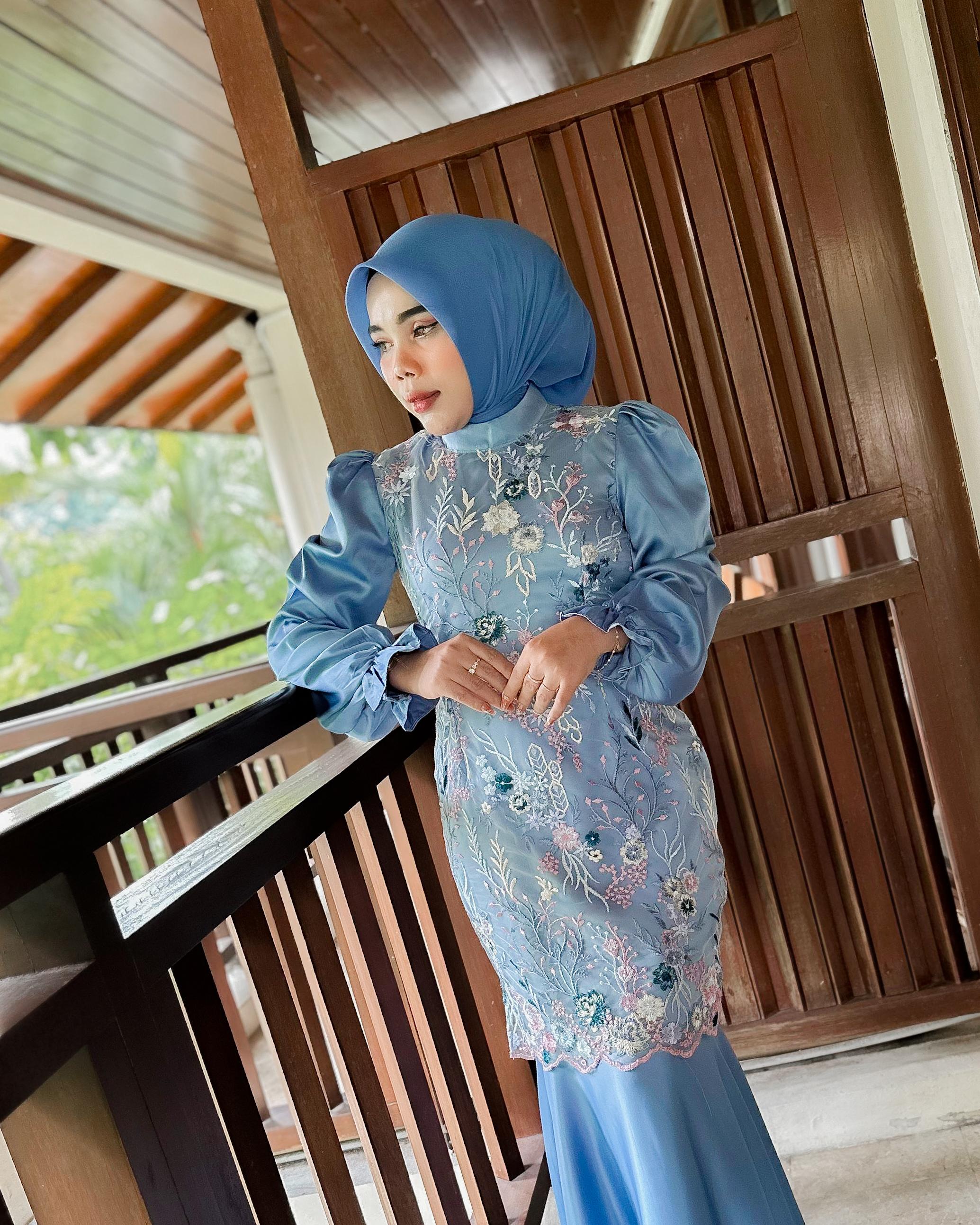 Jenita Dress Rashinta X Dwiwarna Dress Motif