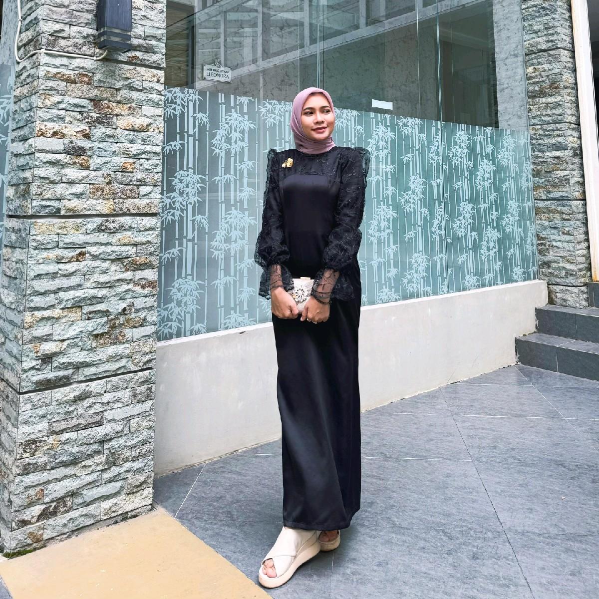 Daffia Dress Kirey X Dwiwarna