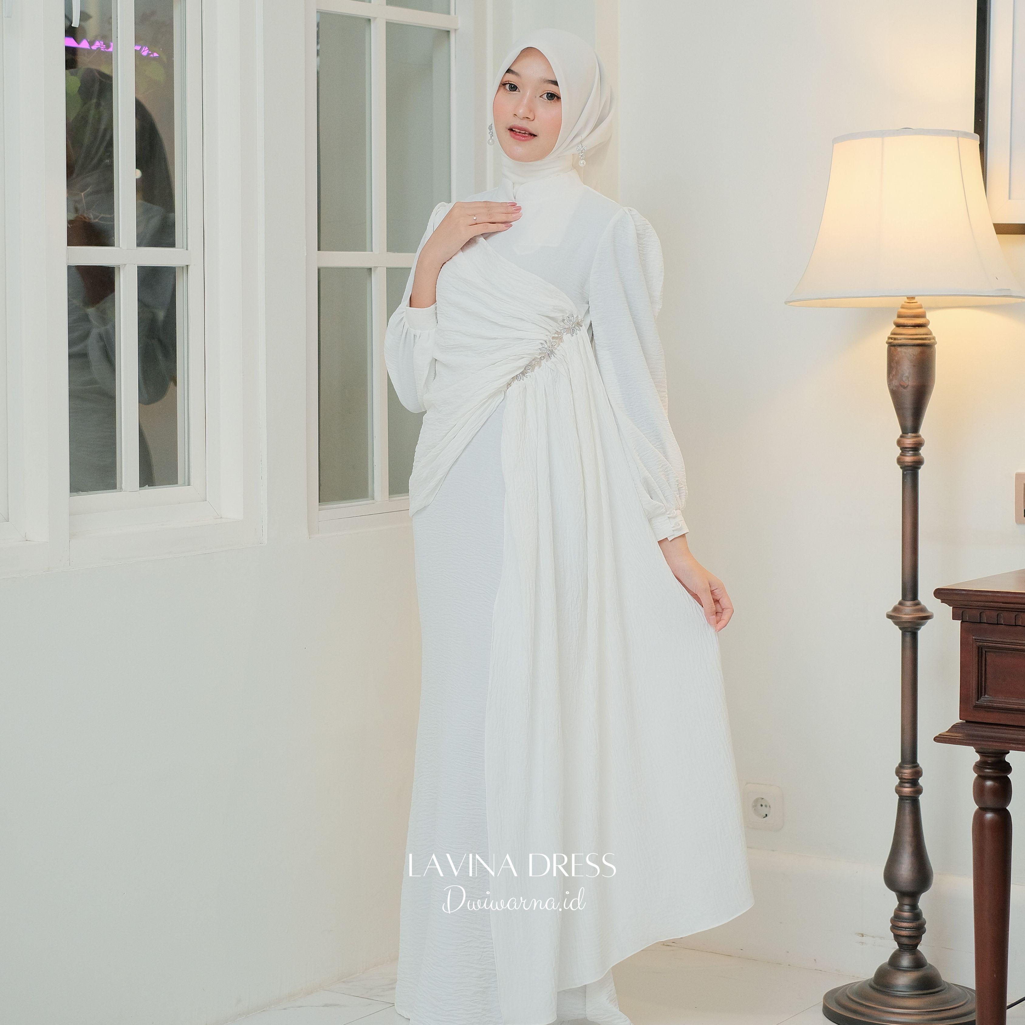 LAVINA Dress Kondangan Terbaru / Dress Pesta By Dwiwarna/ Dress Mermaid / Dress Payet / Dress Layer / Dress Polos Airflow Cantik