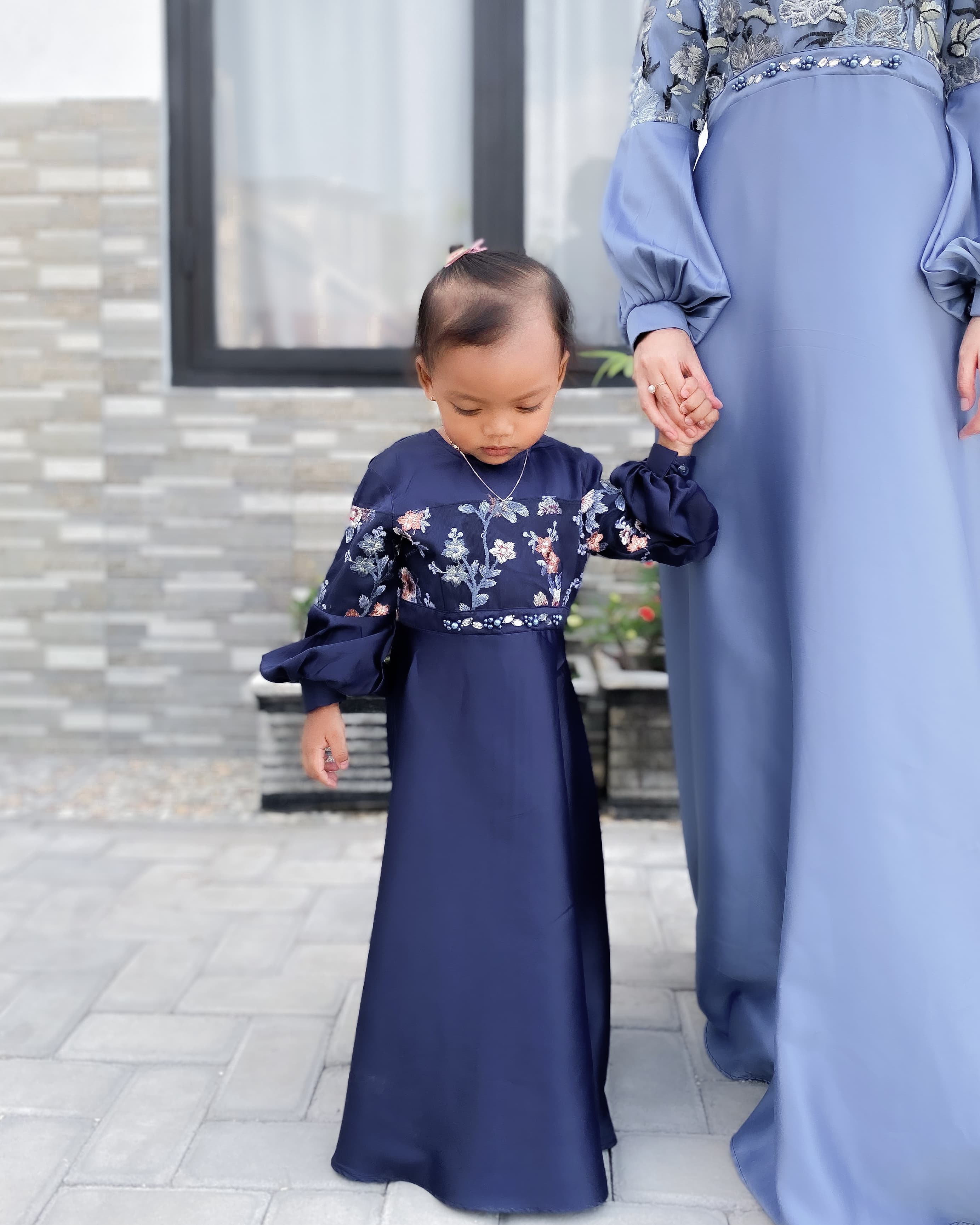Dress Pesta Anak "NETTA" By Dwiwarna Baju Brukat | Baju Pesta Anak