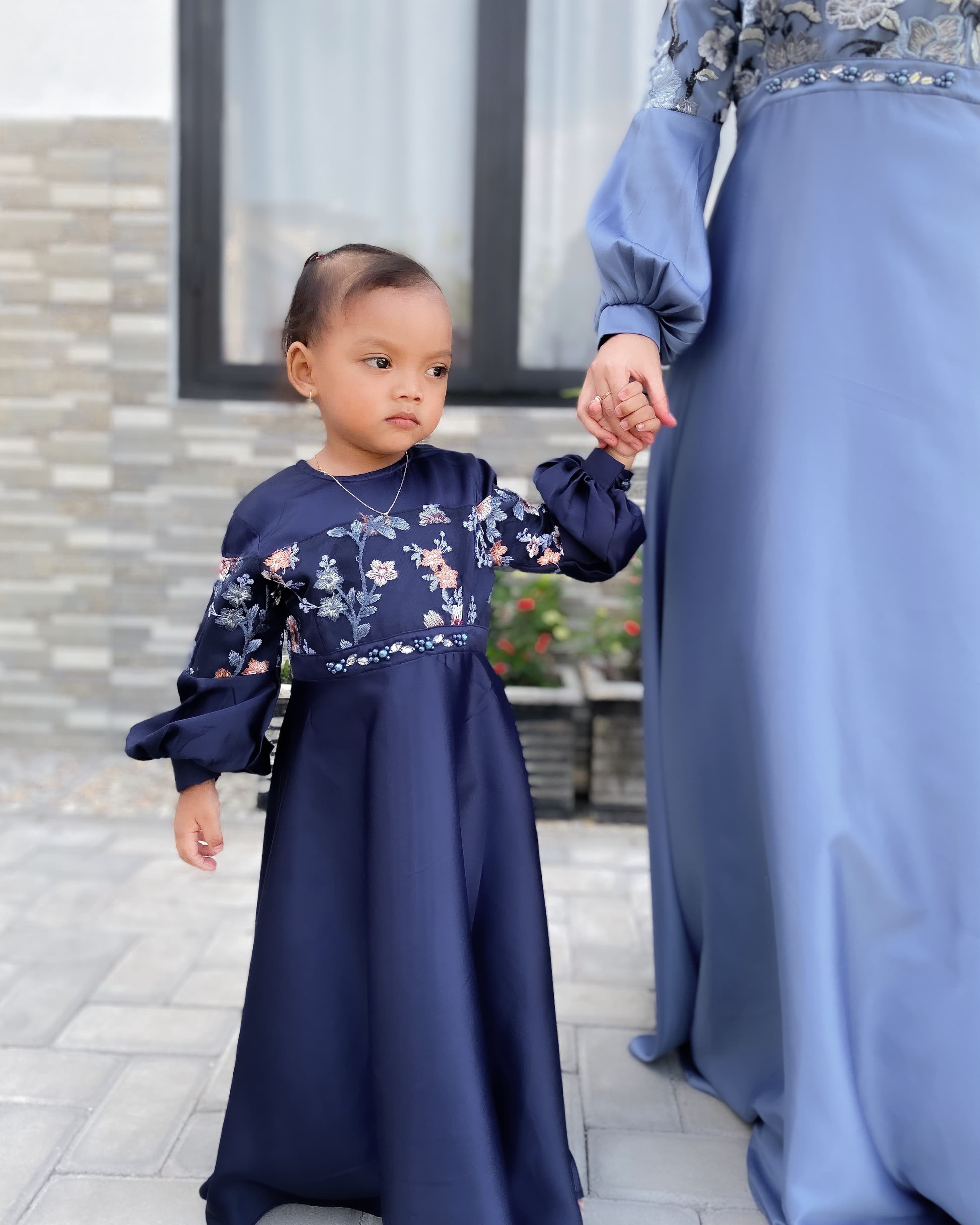 Dress Pesta Anak "NETTA" By Dwiwarna Baju Brukat | Baju Pesta Anak