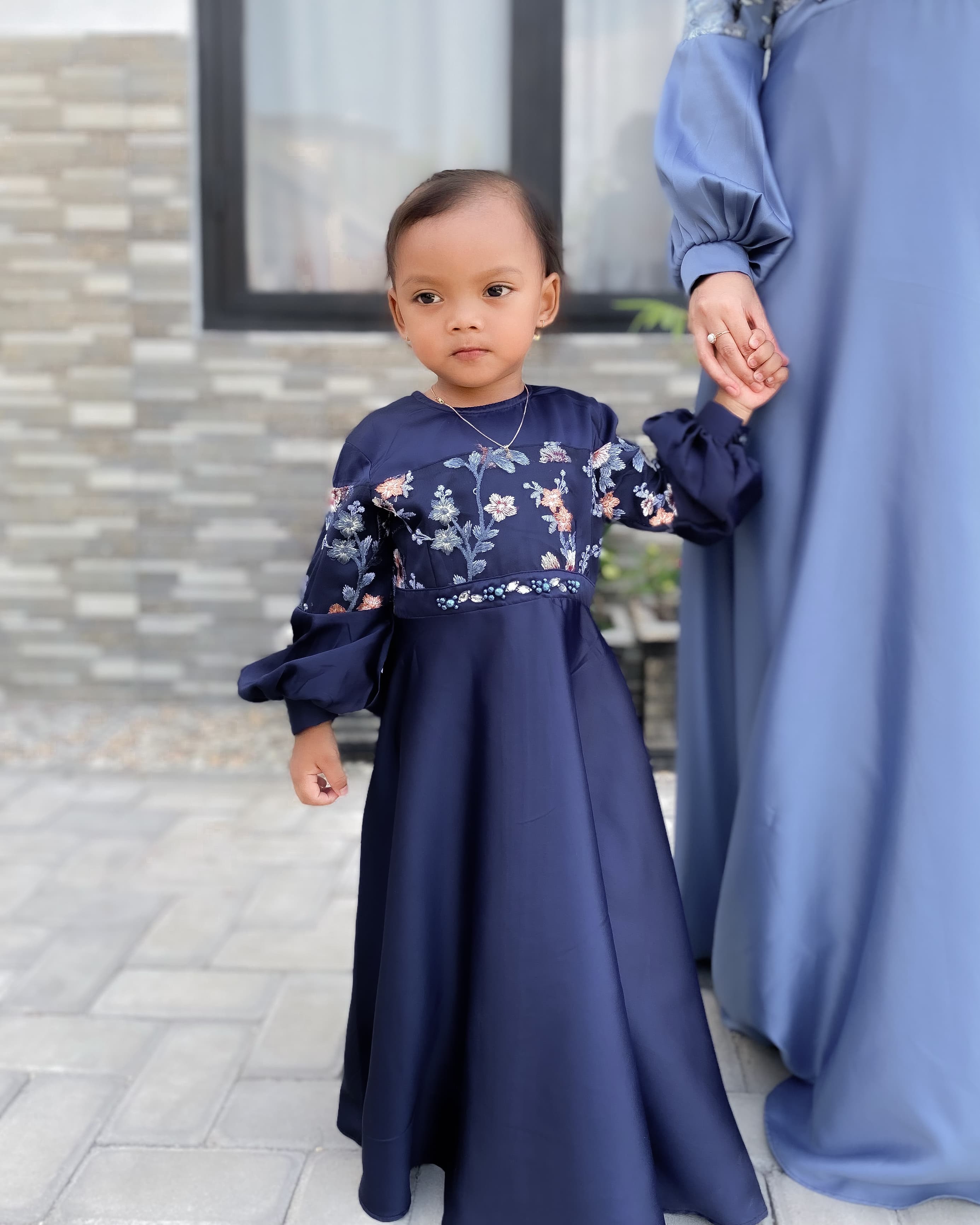 Dress Pesta Anak "NETTA" By Dwiwarna Baju Brukat | Baju Pesta Anak