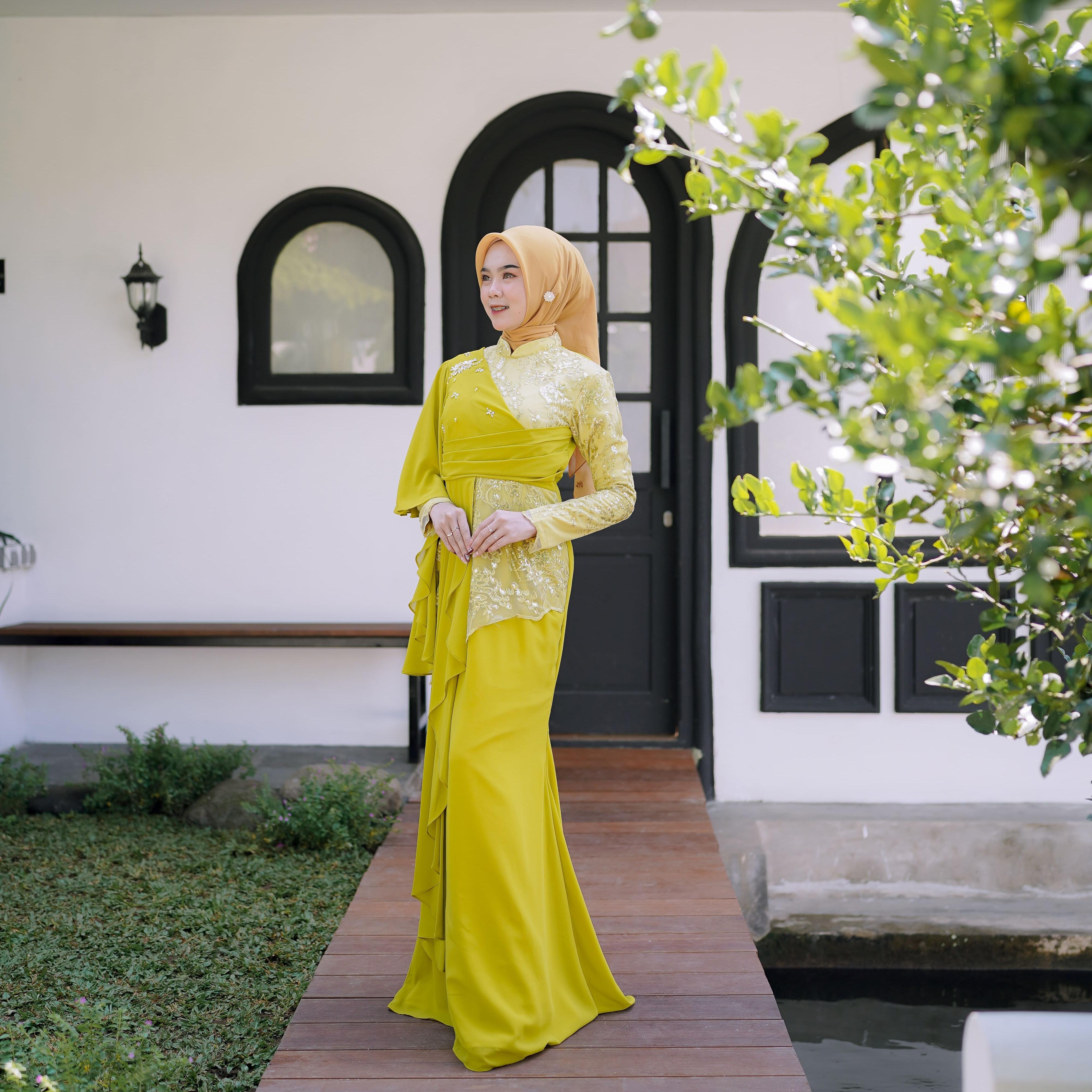 Verys Dress Kondangan Brukat Mermaid by Dwiwarna | Cerruti Babbydoll