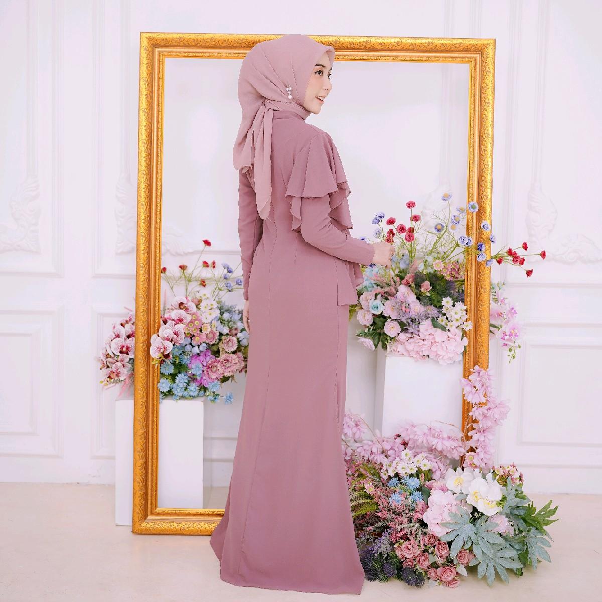 Talisha Dress Kondangan Brukat / Payet by Dwiwarna