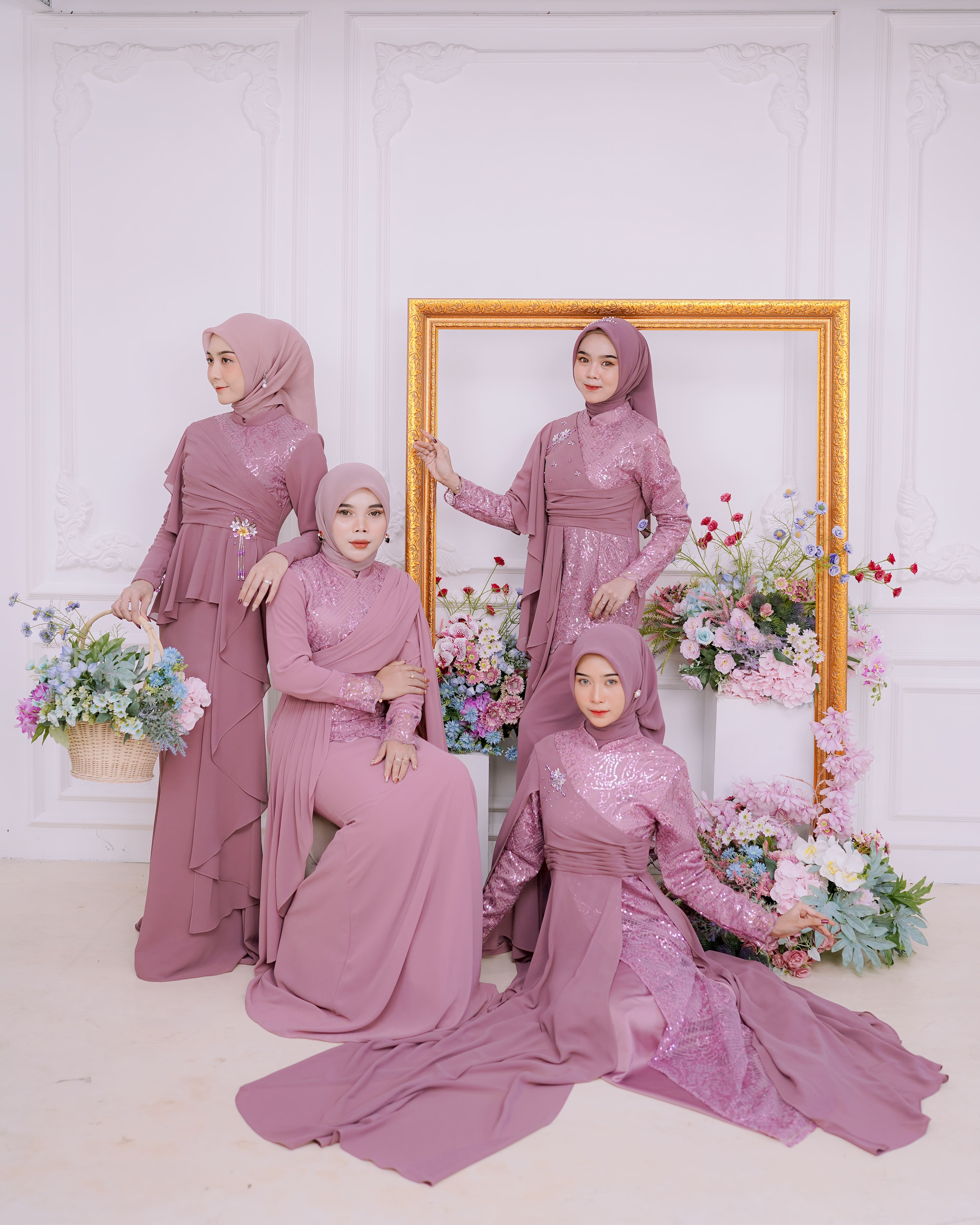 Talisha Dress Kondangan Brukat / Payet by Dwiwarna