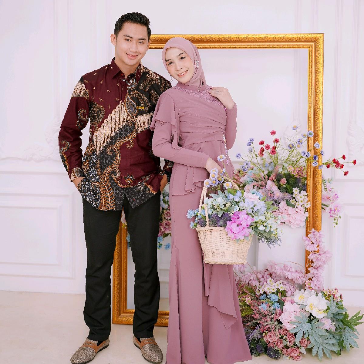 Talisha Dress Kondangan Brukat / Payet by Dwiwarna