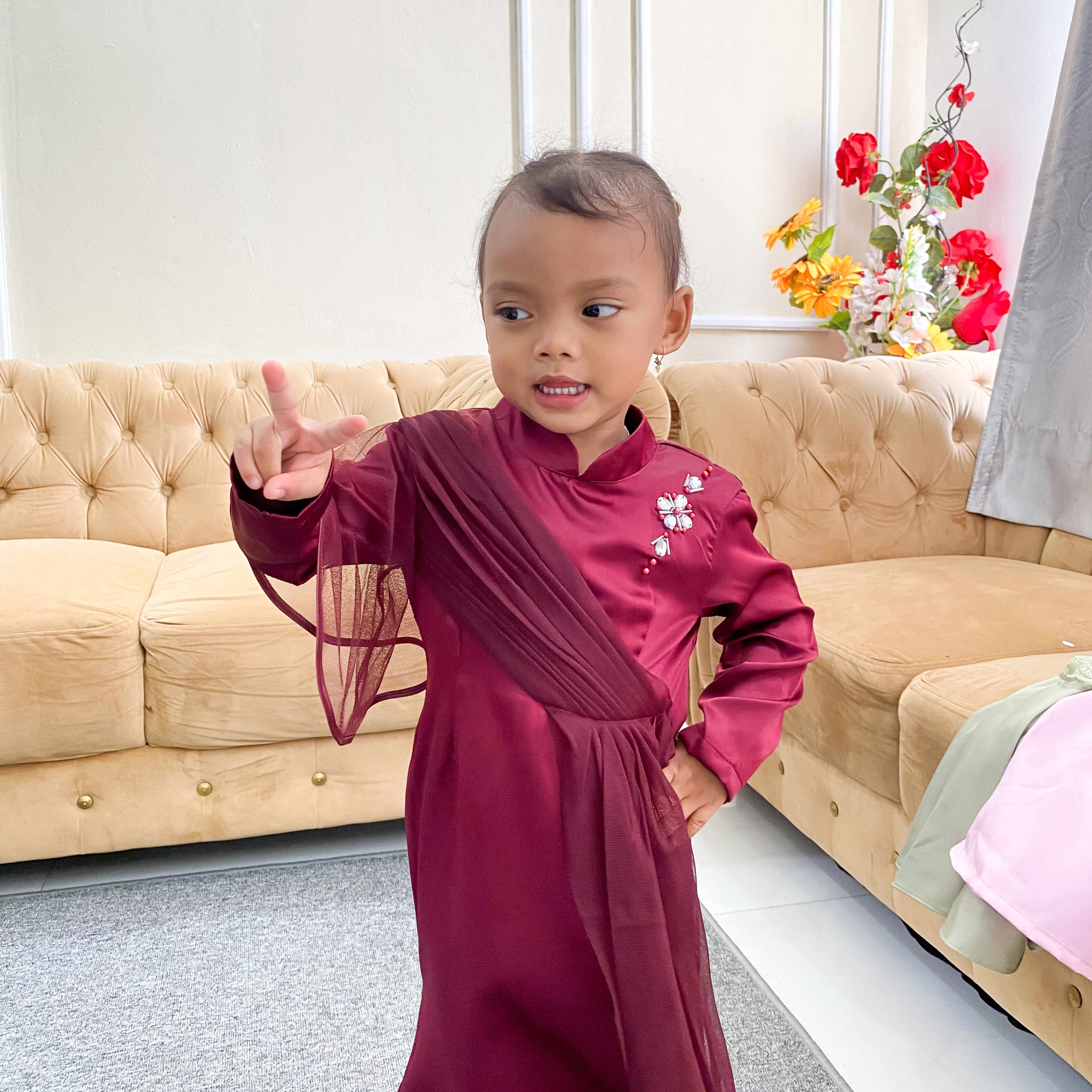 Baju Anak Fazza Dress Kondangan by Dwiwarna