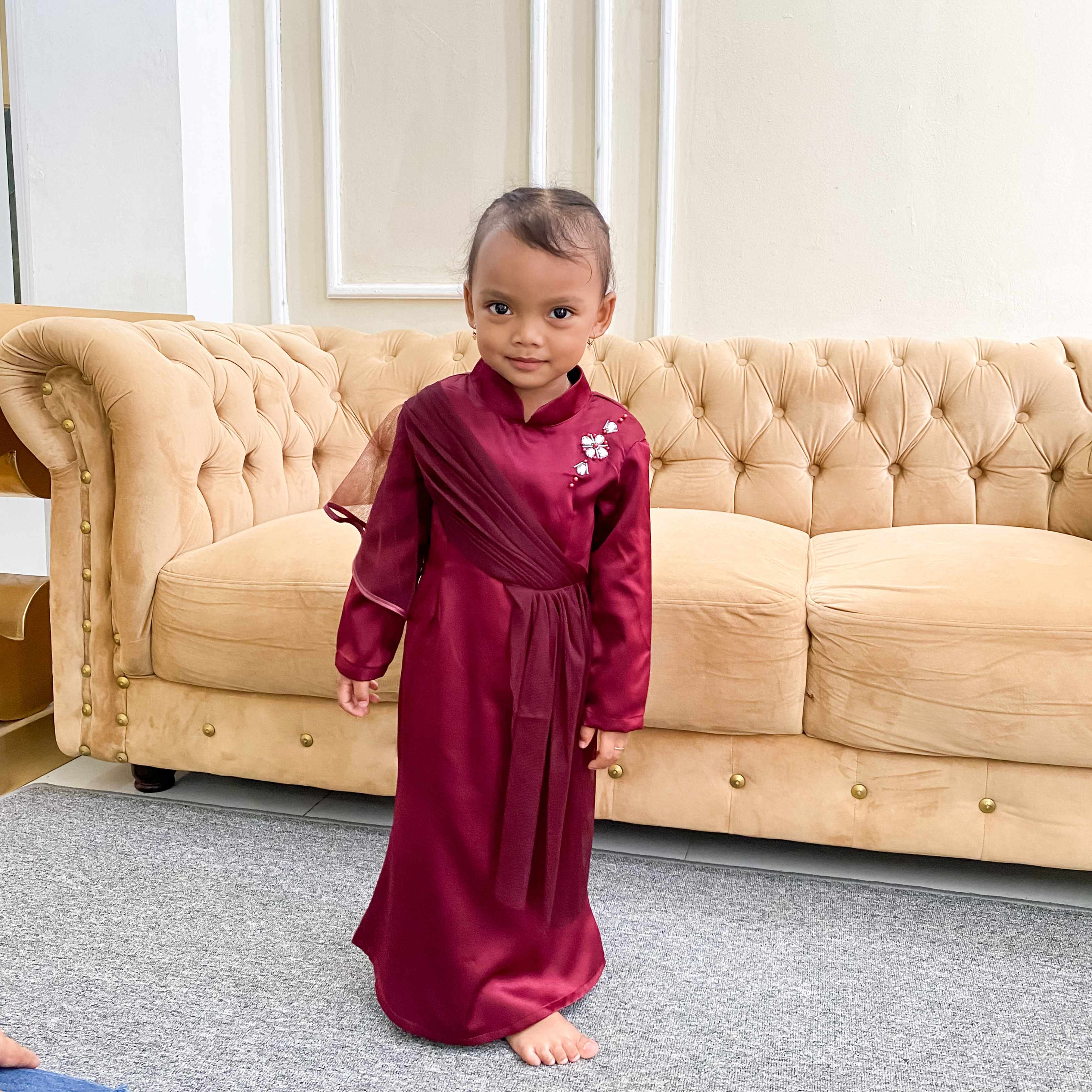 Baju Anak Fazza Dress Kondangan by Dwiwarna