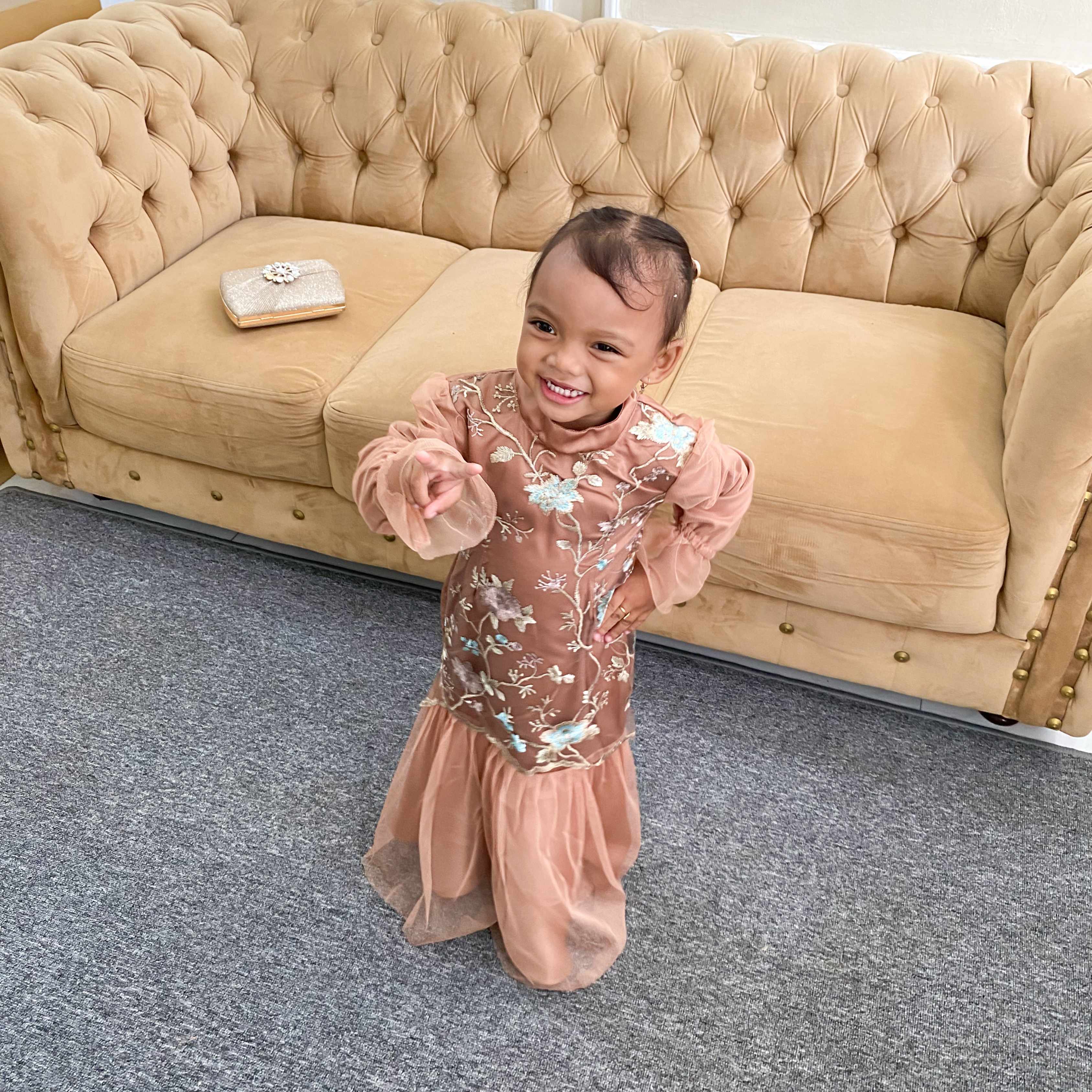 Baju Anak Jenna Dress Kondangan by Dwiwarna