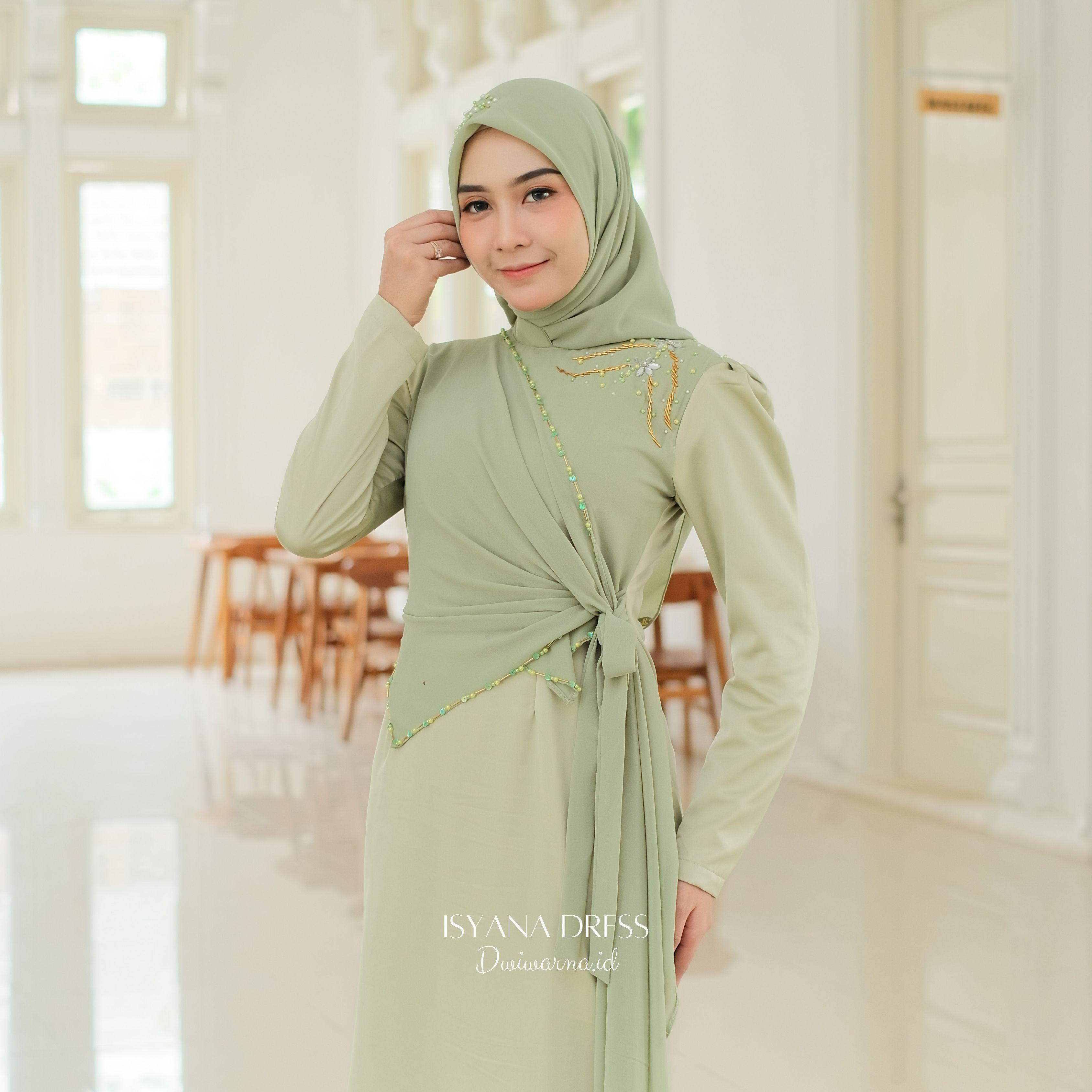 Isyana Dress Kondangan by Dwiwarna Dress Payet Mermaid