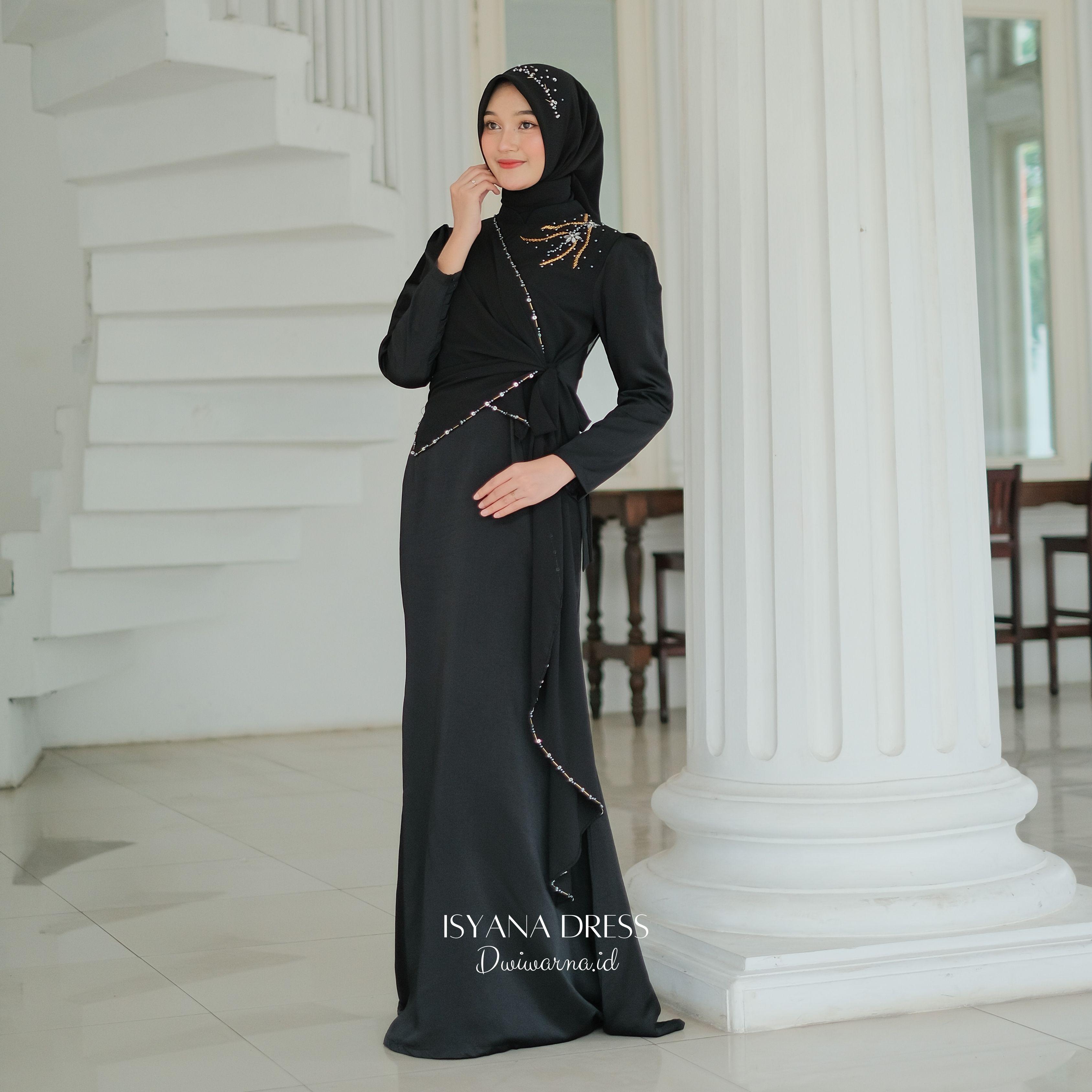 Isyana Dress Kondangan by Dwiwarna Dress Payet Mermaid