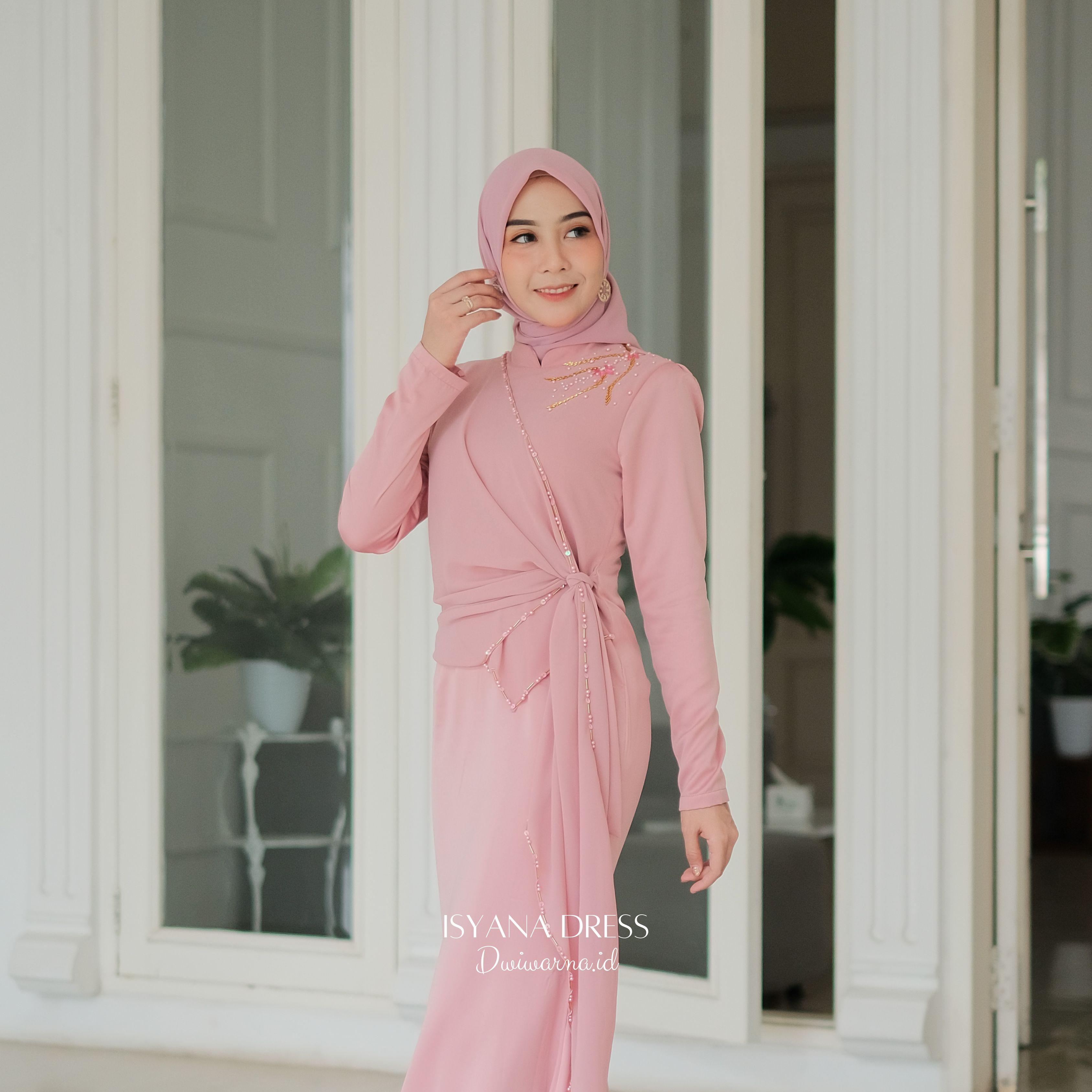 Isyana Dress Kondangan by Dwiwarna Dress Payet Mermaid