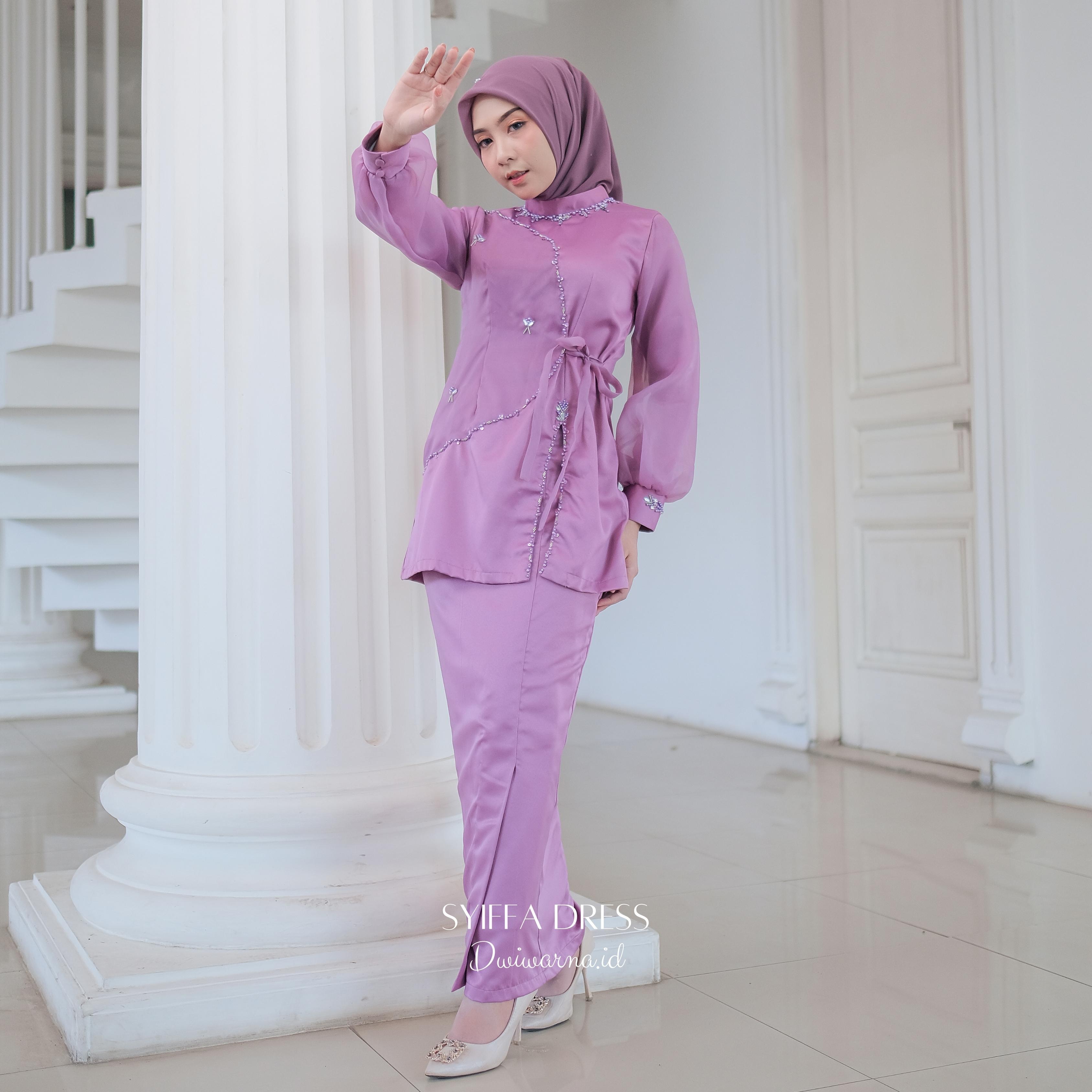 Set Melayu SYIFFA Set by Dwiwarna Baju Batik