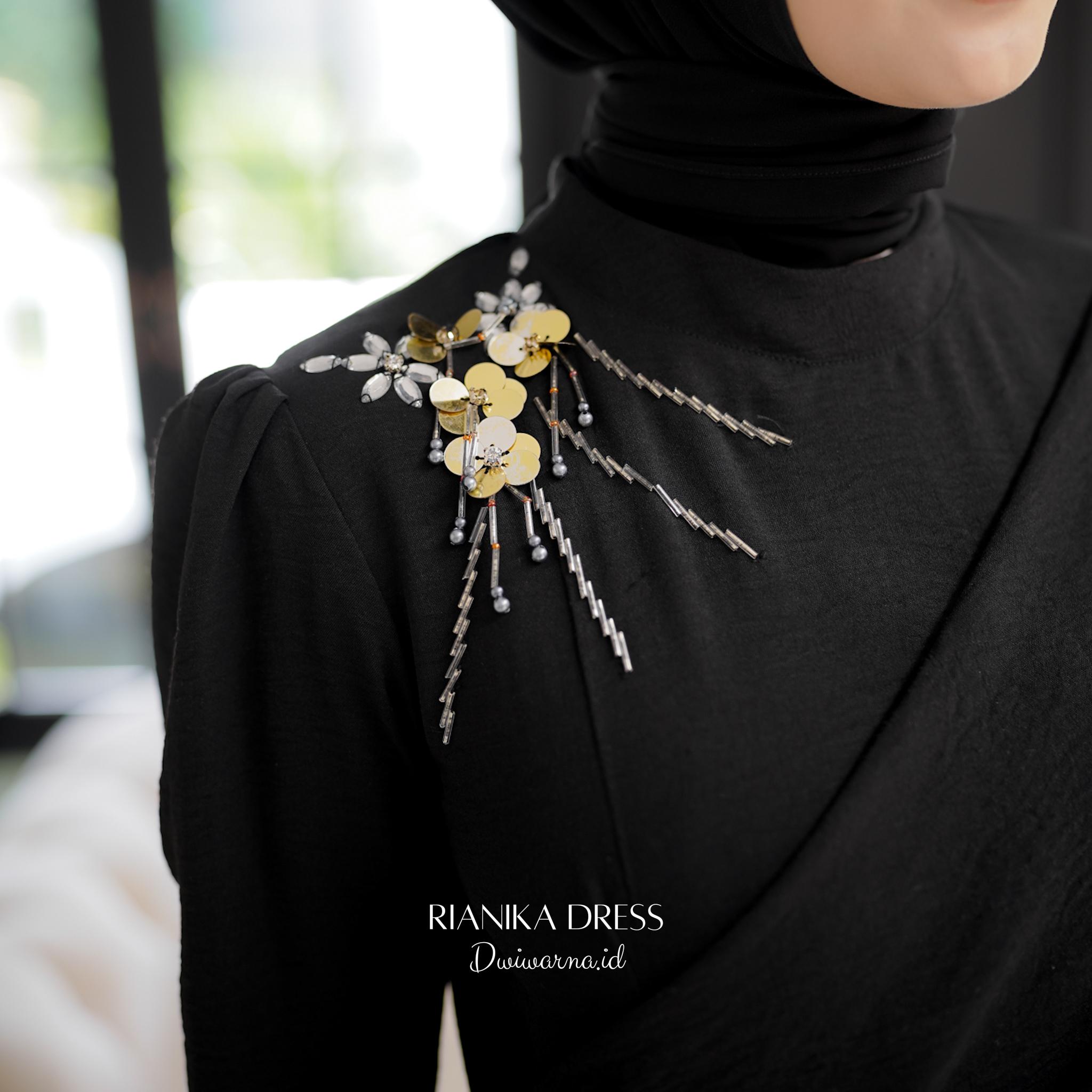 [Part 2] Rianika Dress Kondangan Formal Gaun