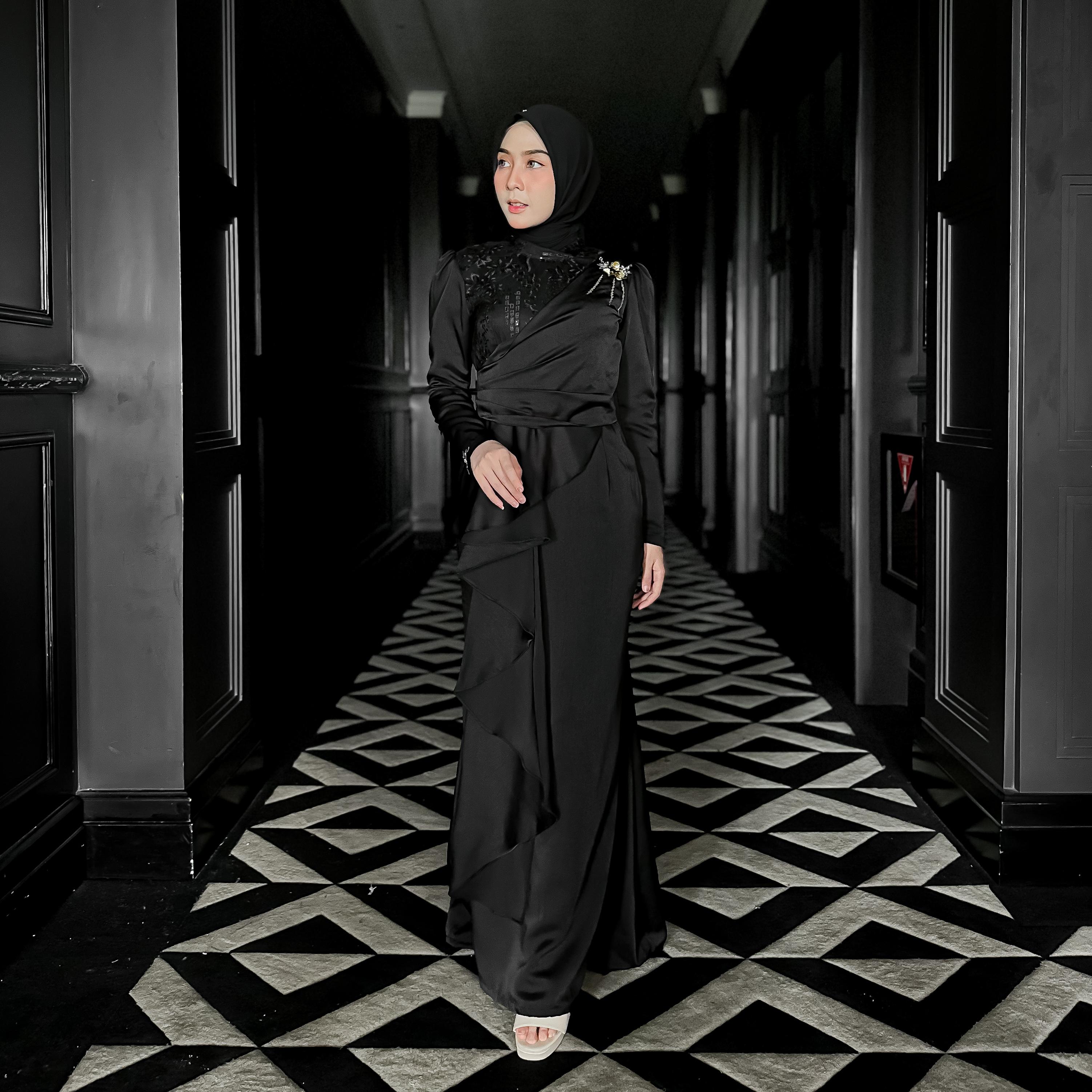 Zakya Dress Kondangan by Dwiwarna Cantik Muslim
