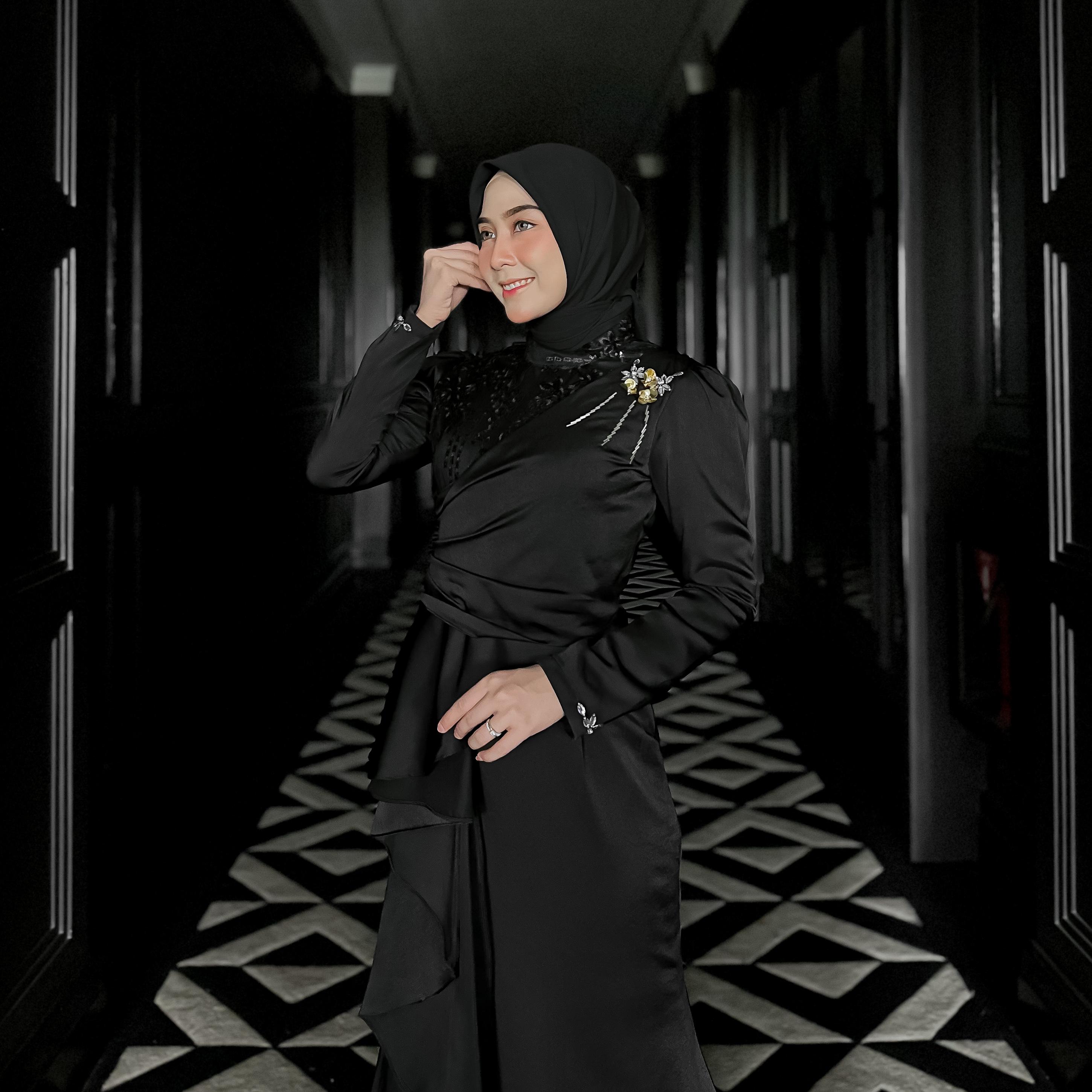 Zakya Dress Kondangan by Dwiwarna Cantik Muslim