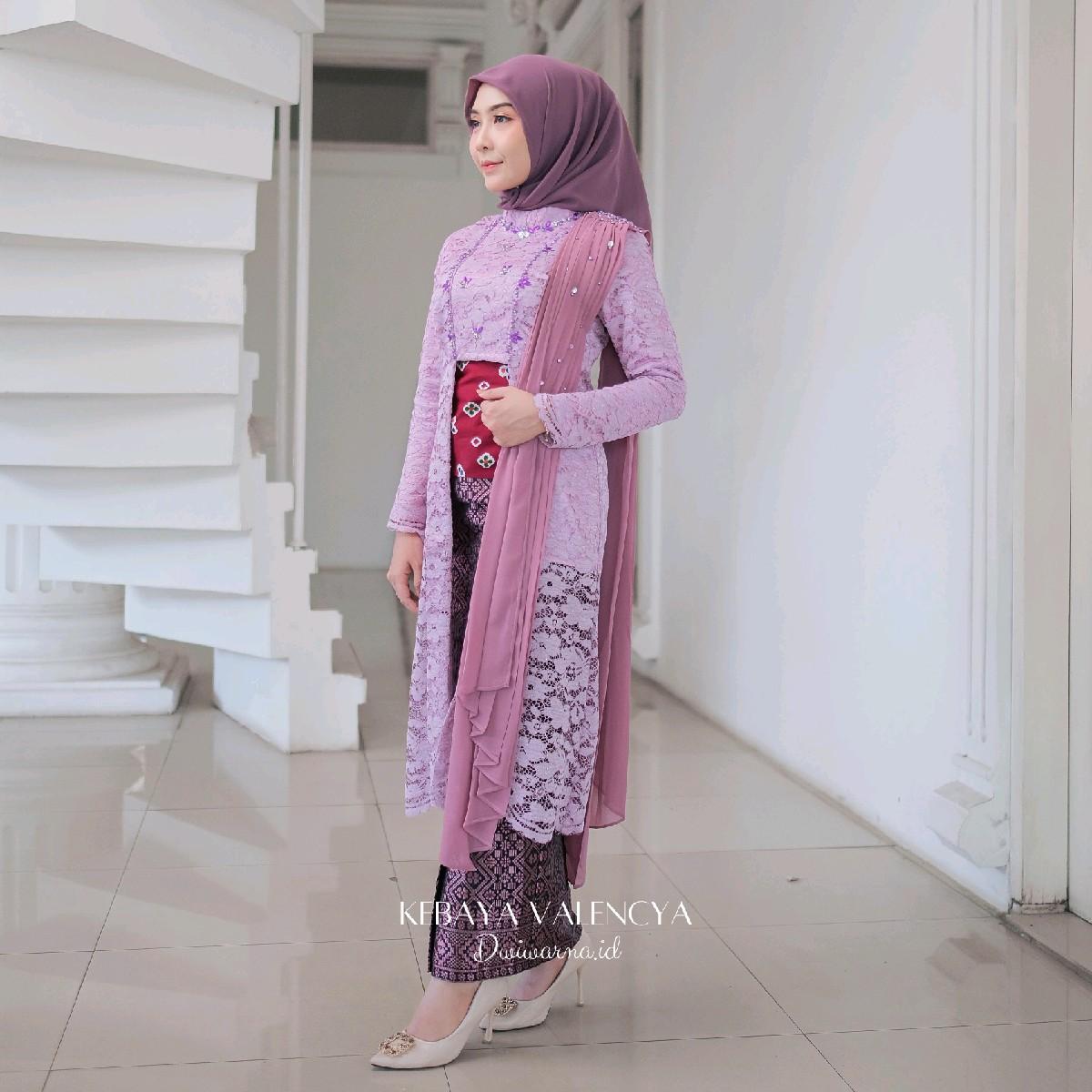 Kebaya Valencia | Atasan Kebaya | Kebaya Wisuda | Lamaran Dress Mewah